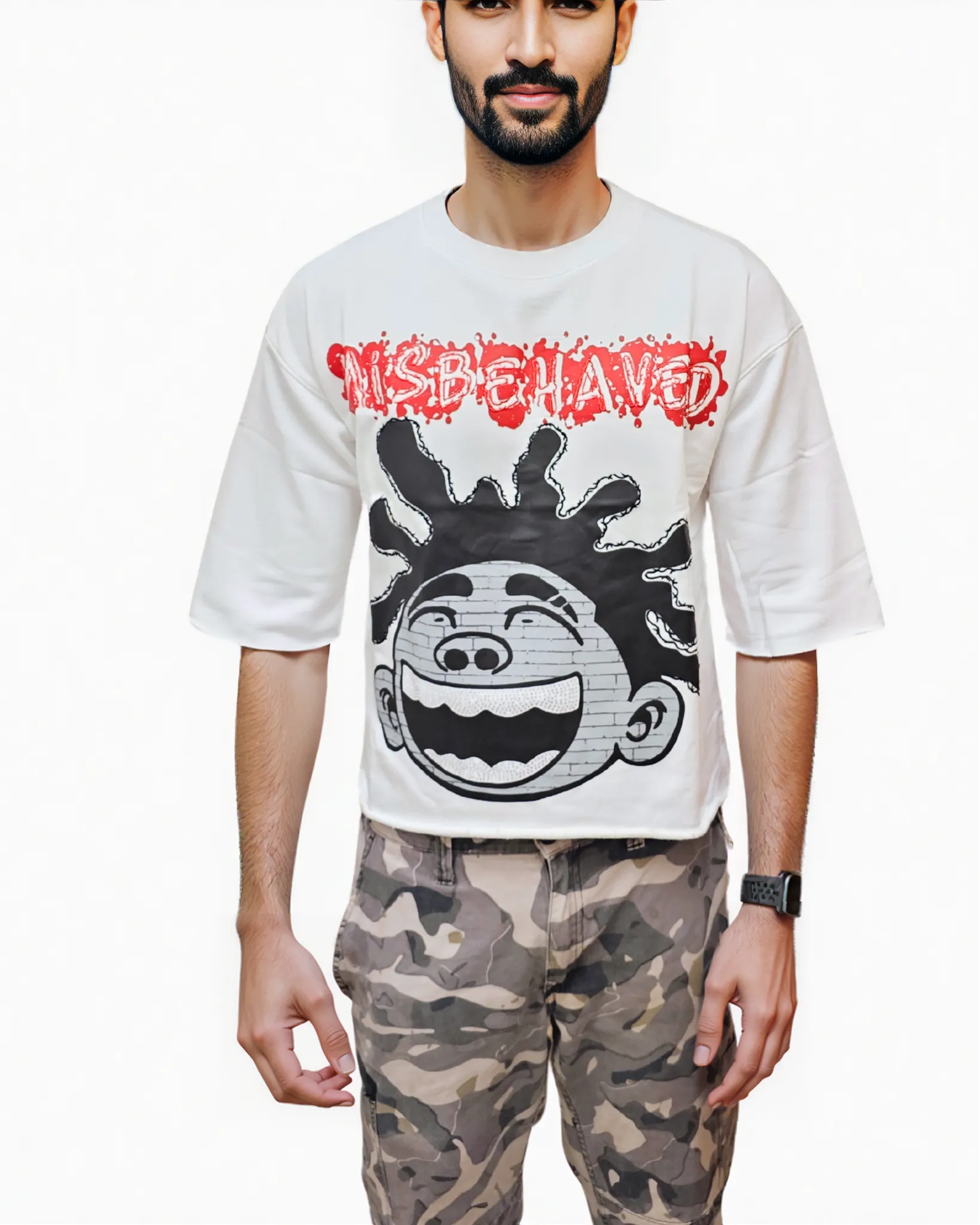 Misbehave Cropped Shirt