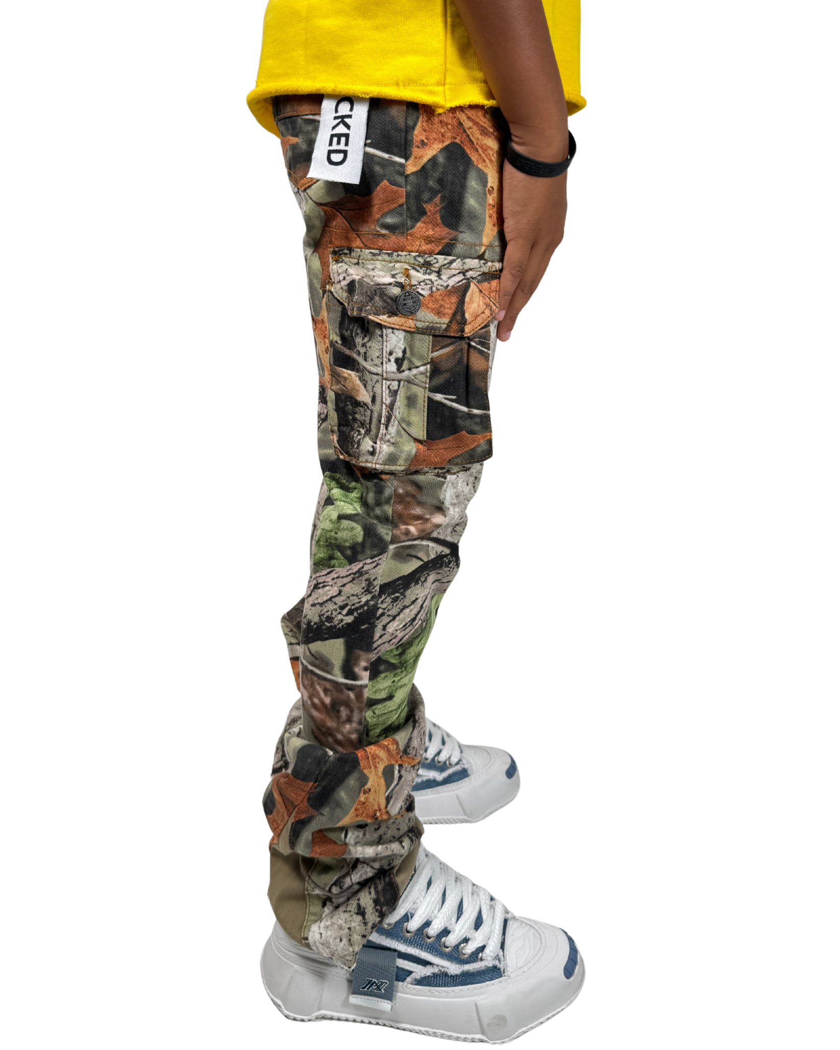 Kids Stacked Cargo Jeans JTF223