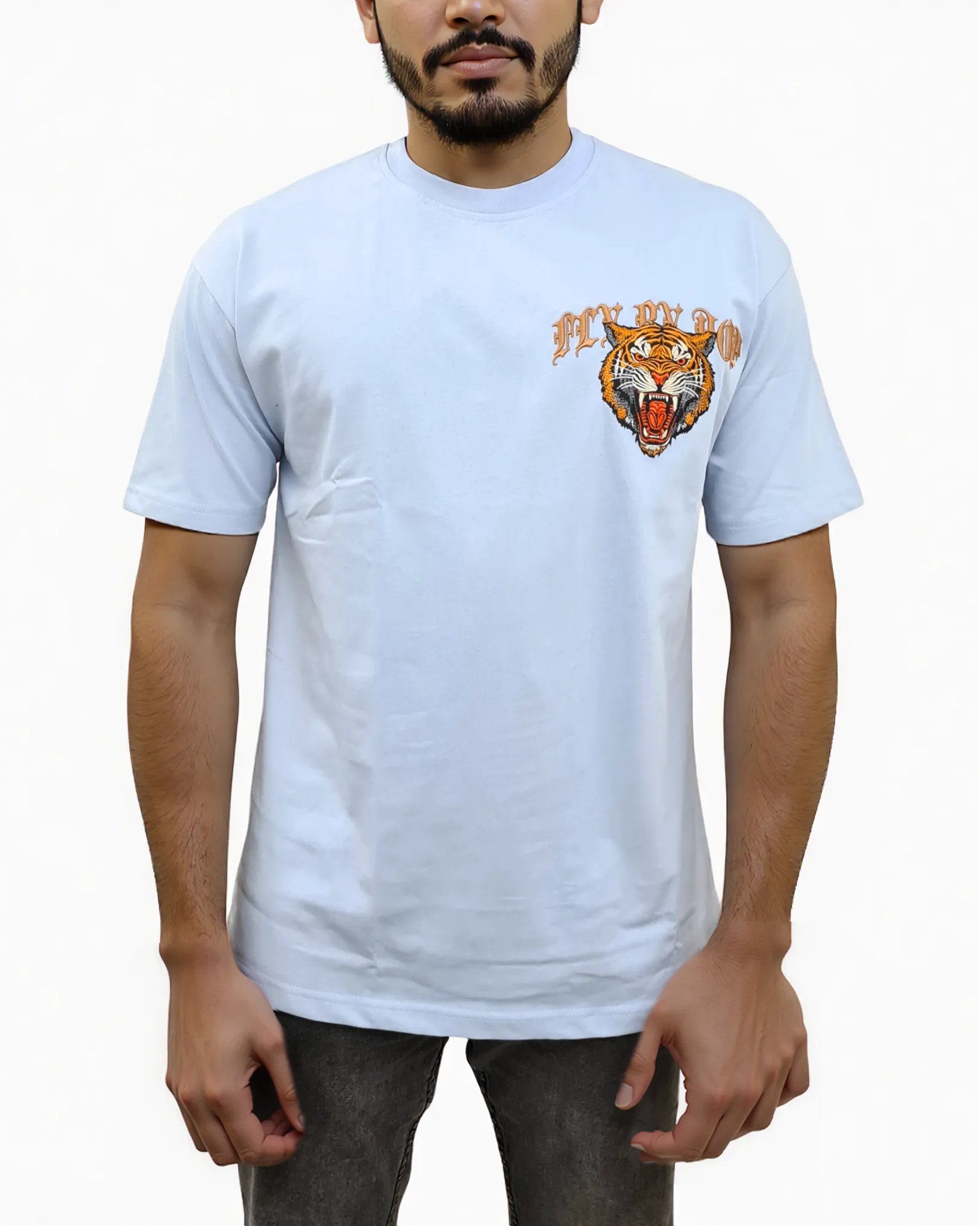 Tiger Face on Shirt