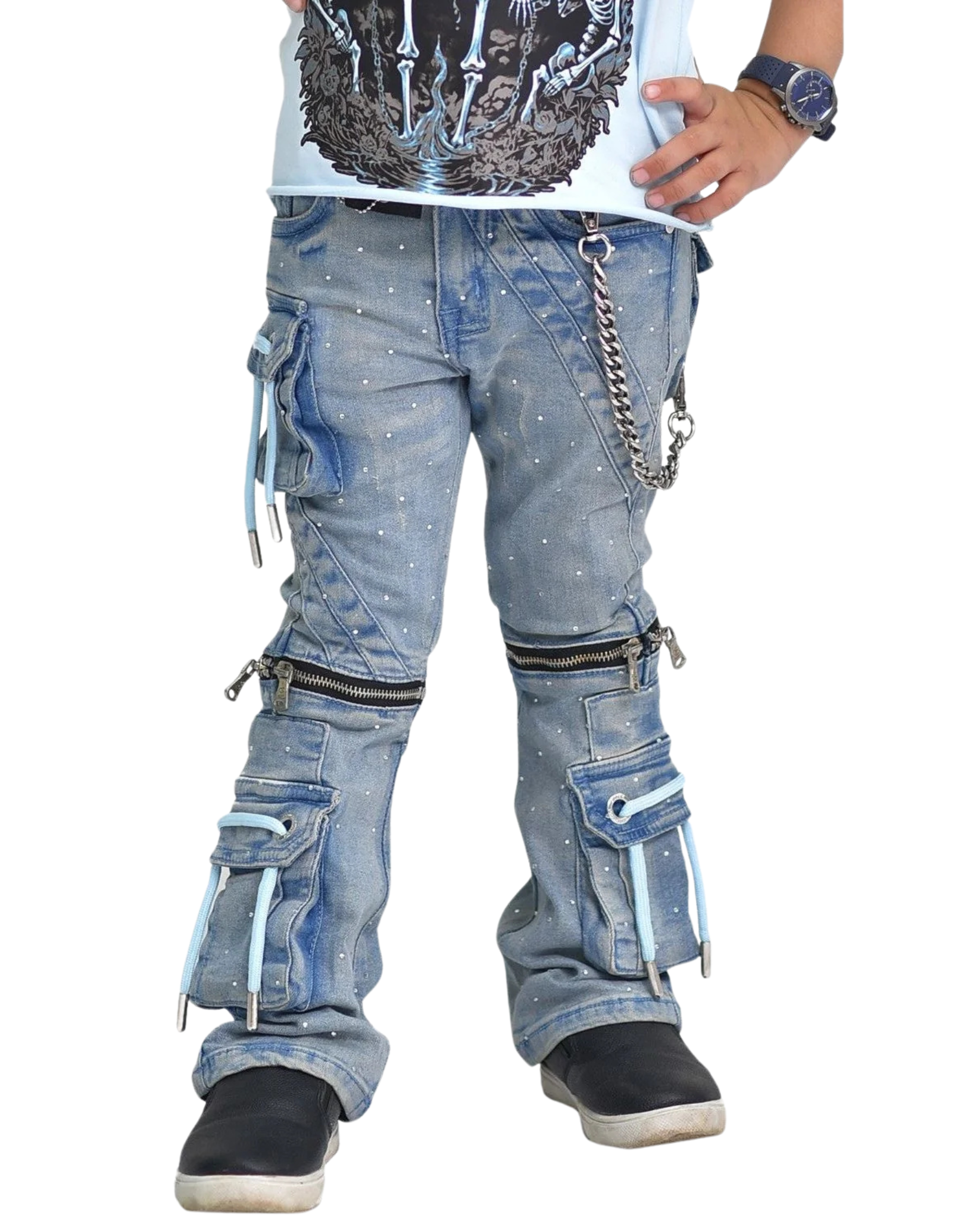 Kids Cargo Stacked Jean 742