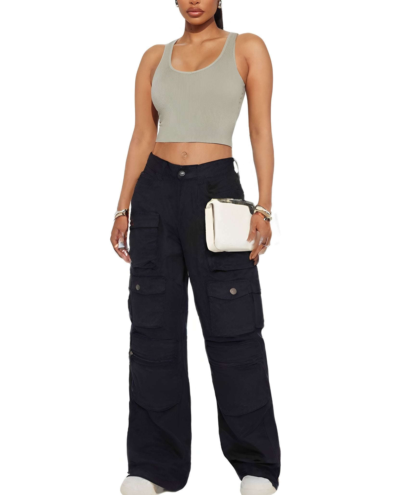 Multi Cargo Pocket Pants