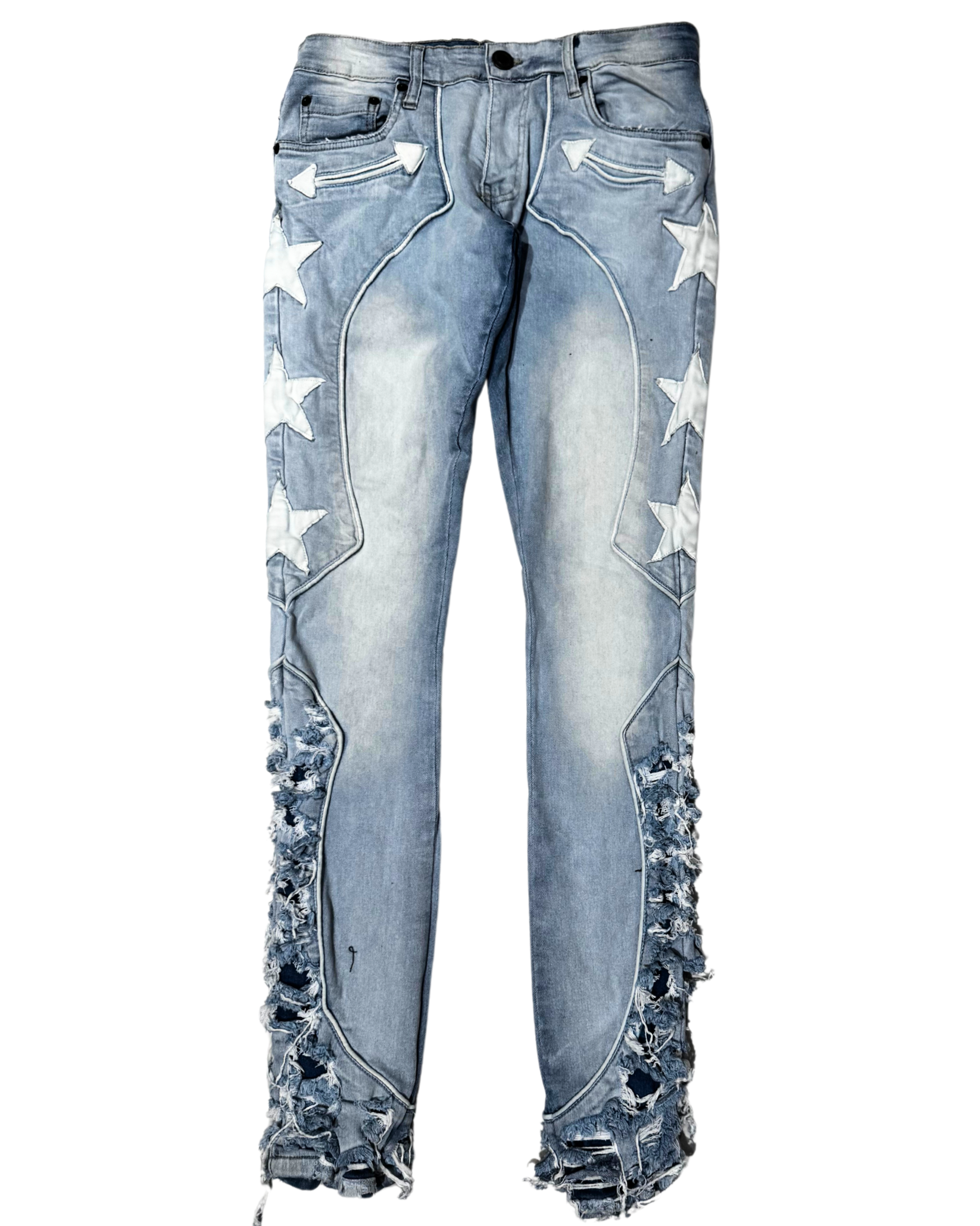 Mens Star Stack Jeans 433061