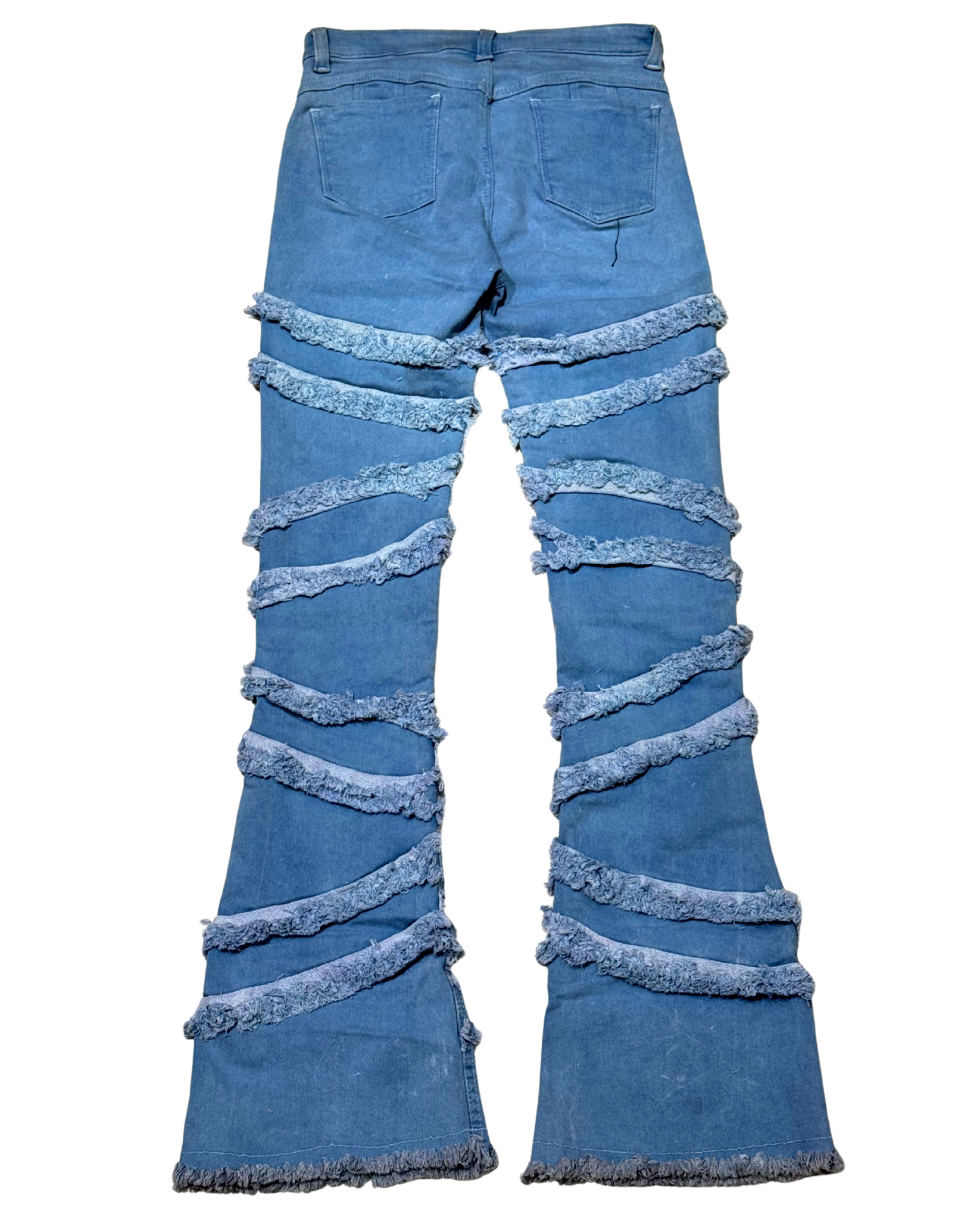 Cross Patch Stacked Jean ST 300