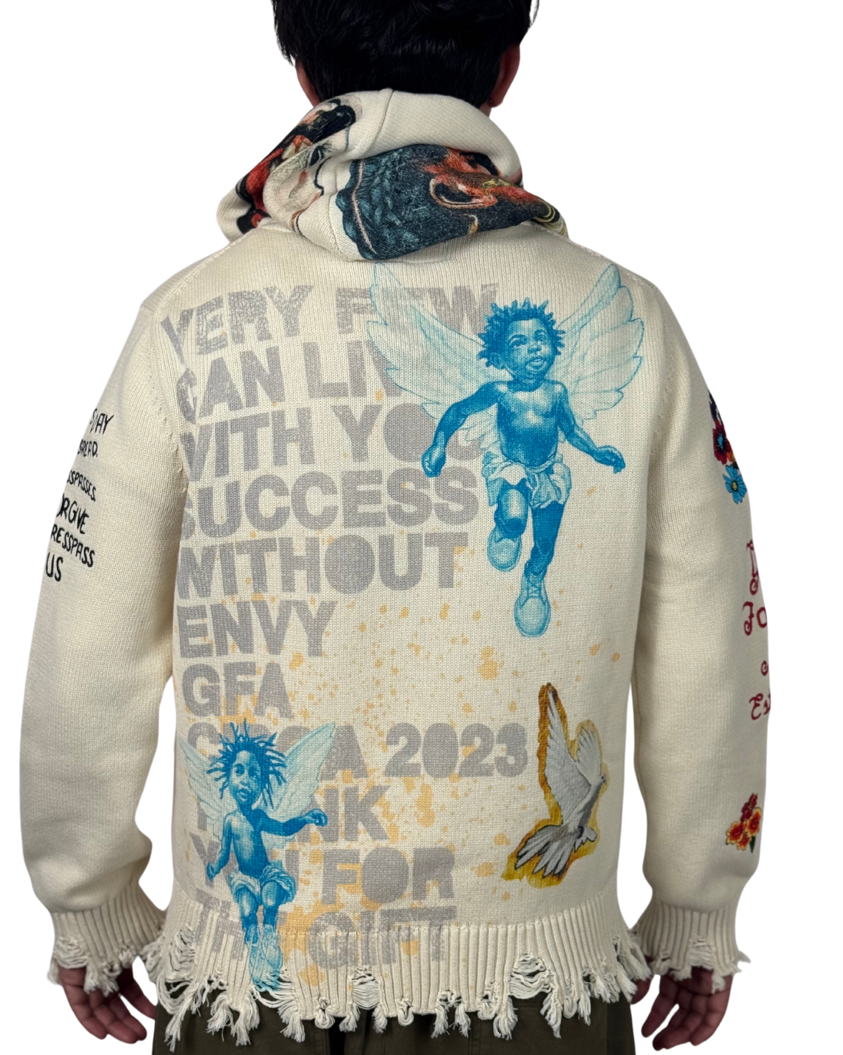 Mens God Family Art Hoodie