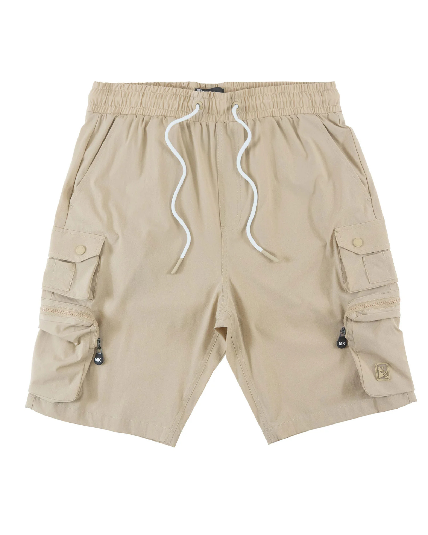 Nylon Spandex Cargo Shorts