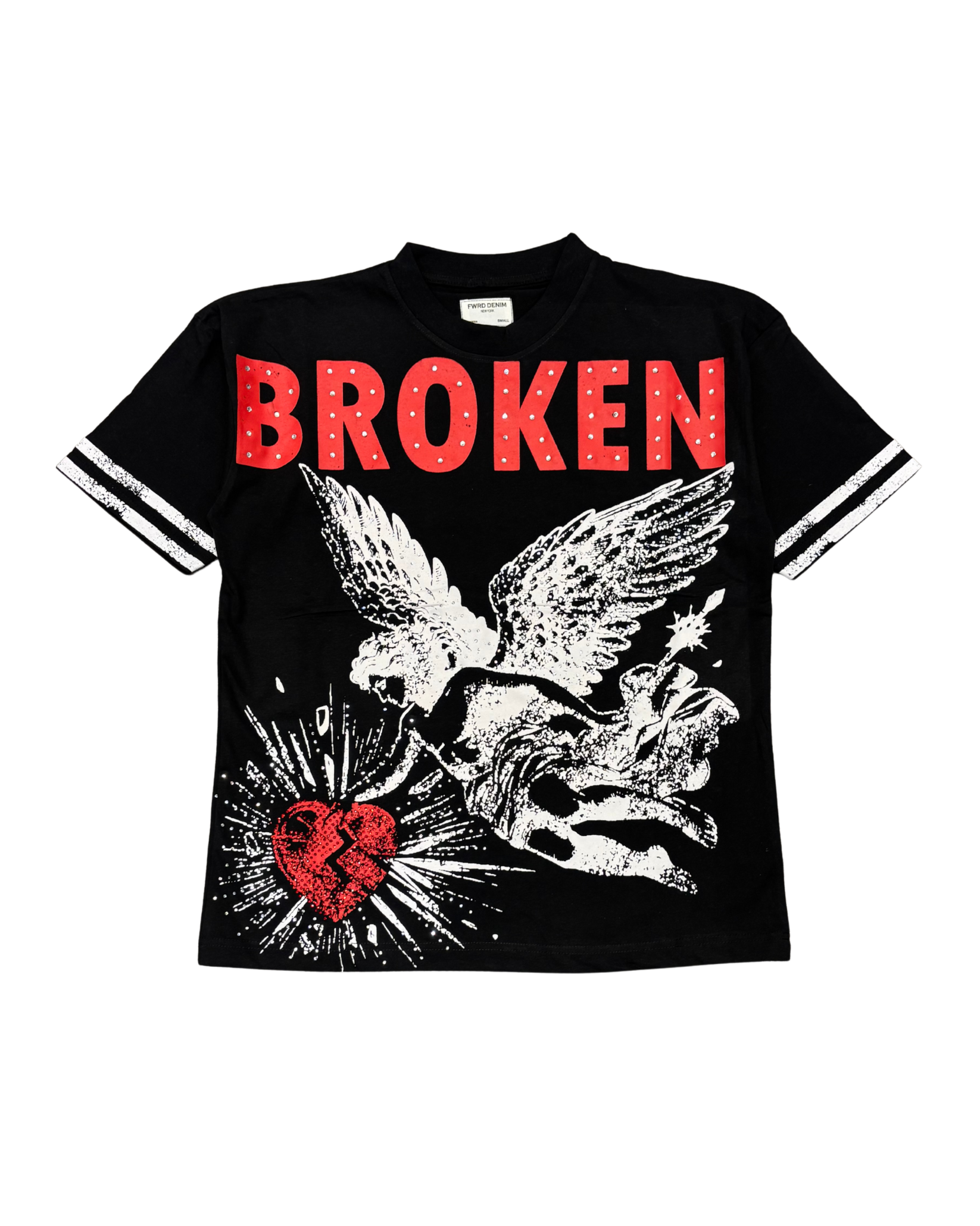 Mens Broken Hearts Shirt