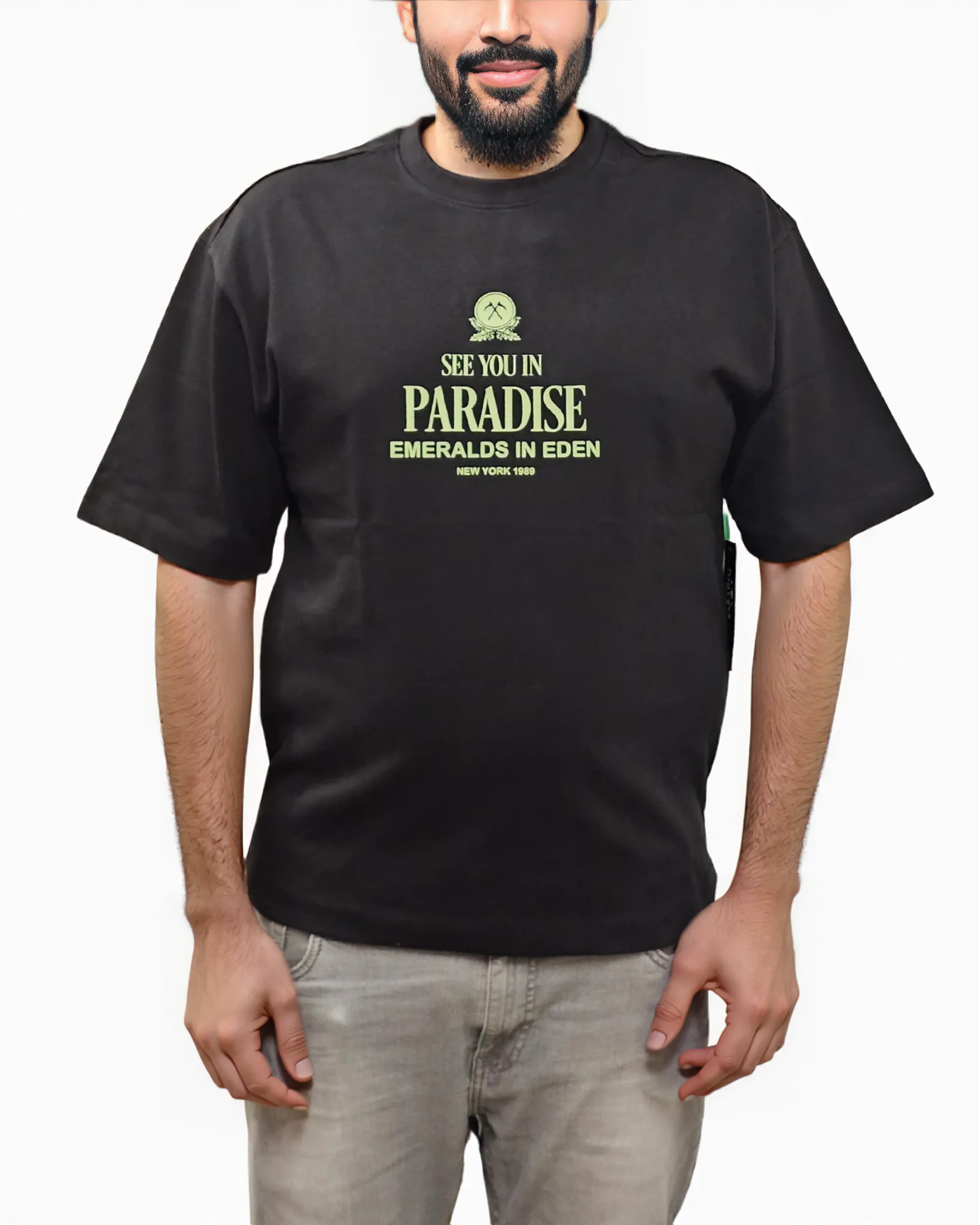 Emeralds in Eden Boxy Tee