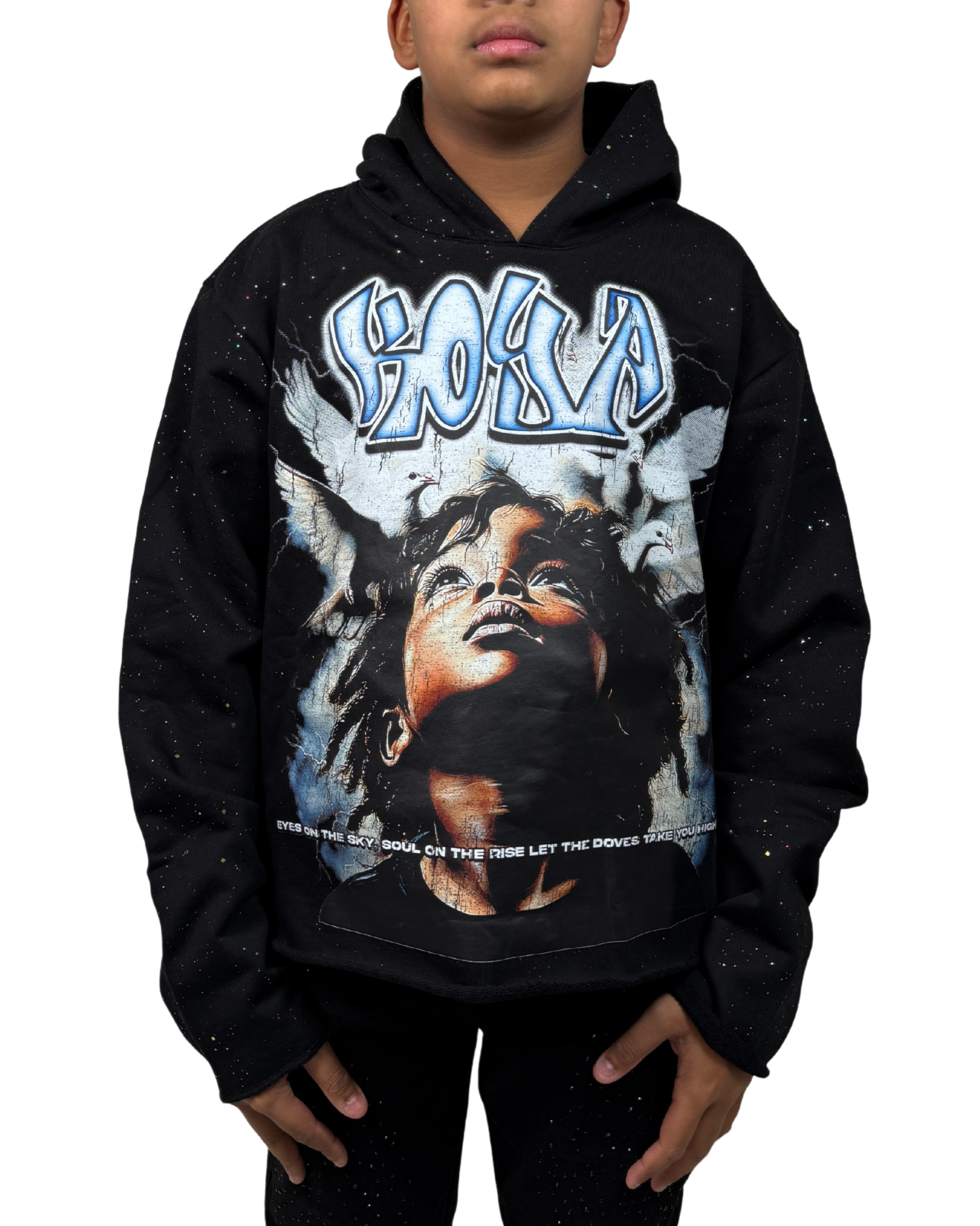 Kids Eyes On Sky Hoodie KKH02