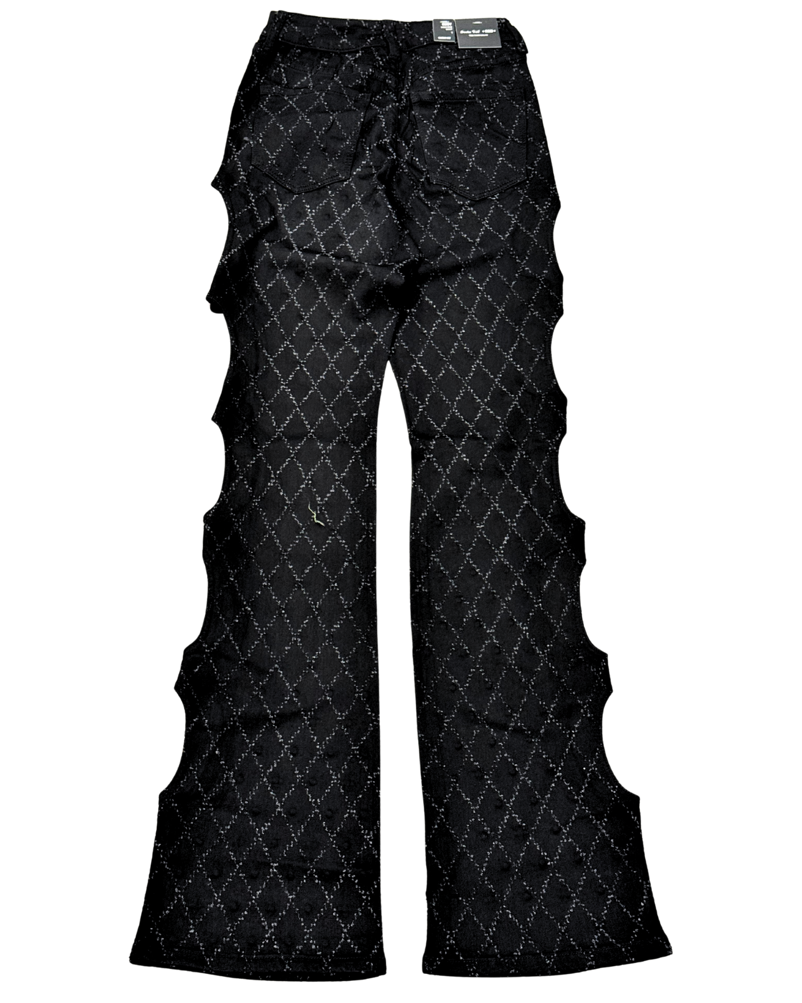 Snappy SideUp Buttoned Stacked Jeans AP25342