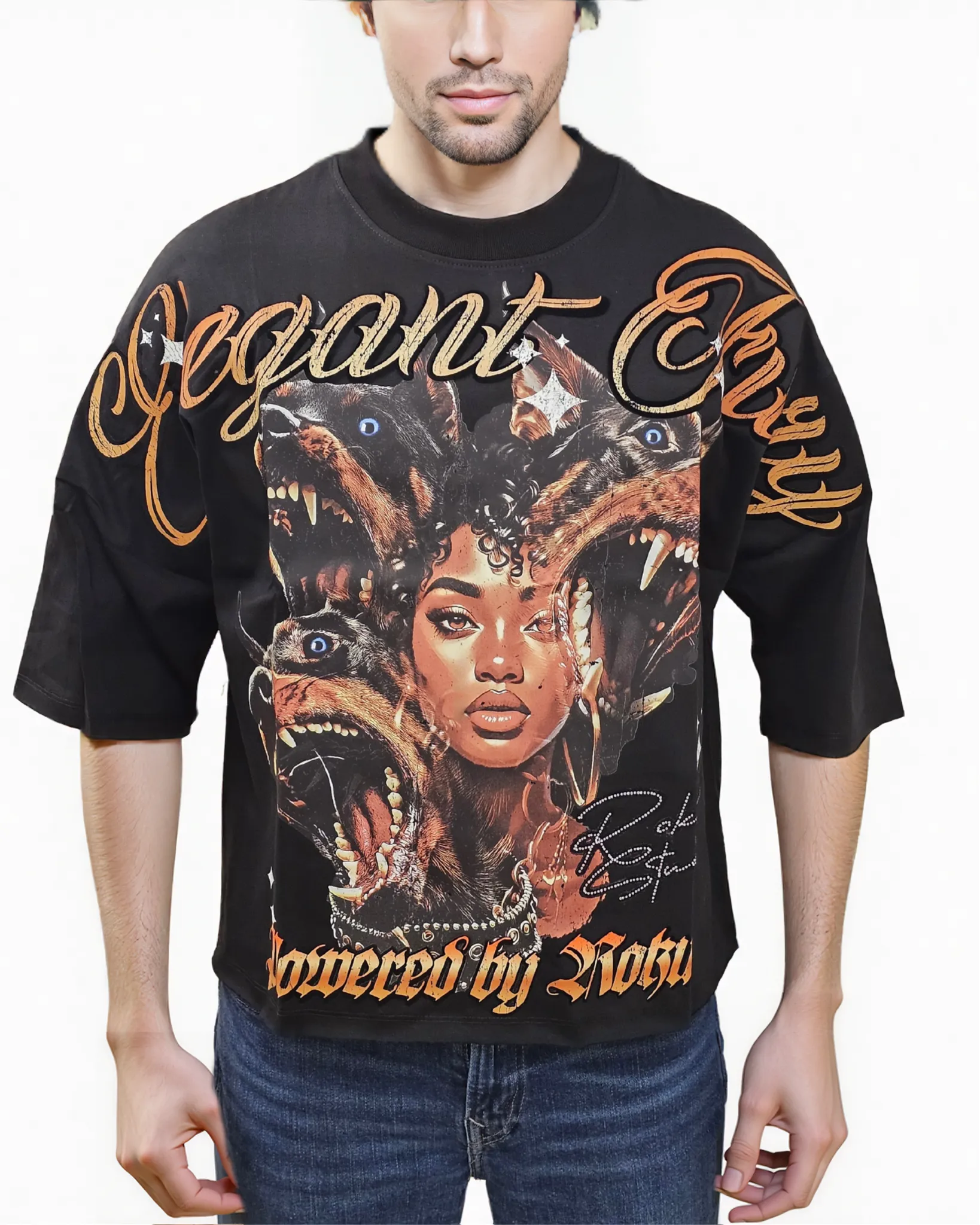 Elegant Fury Loose Fit Tee