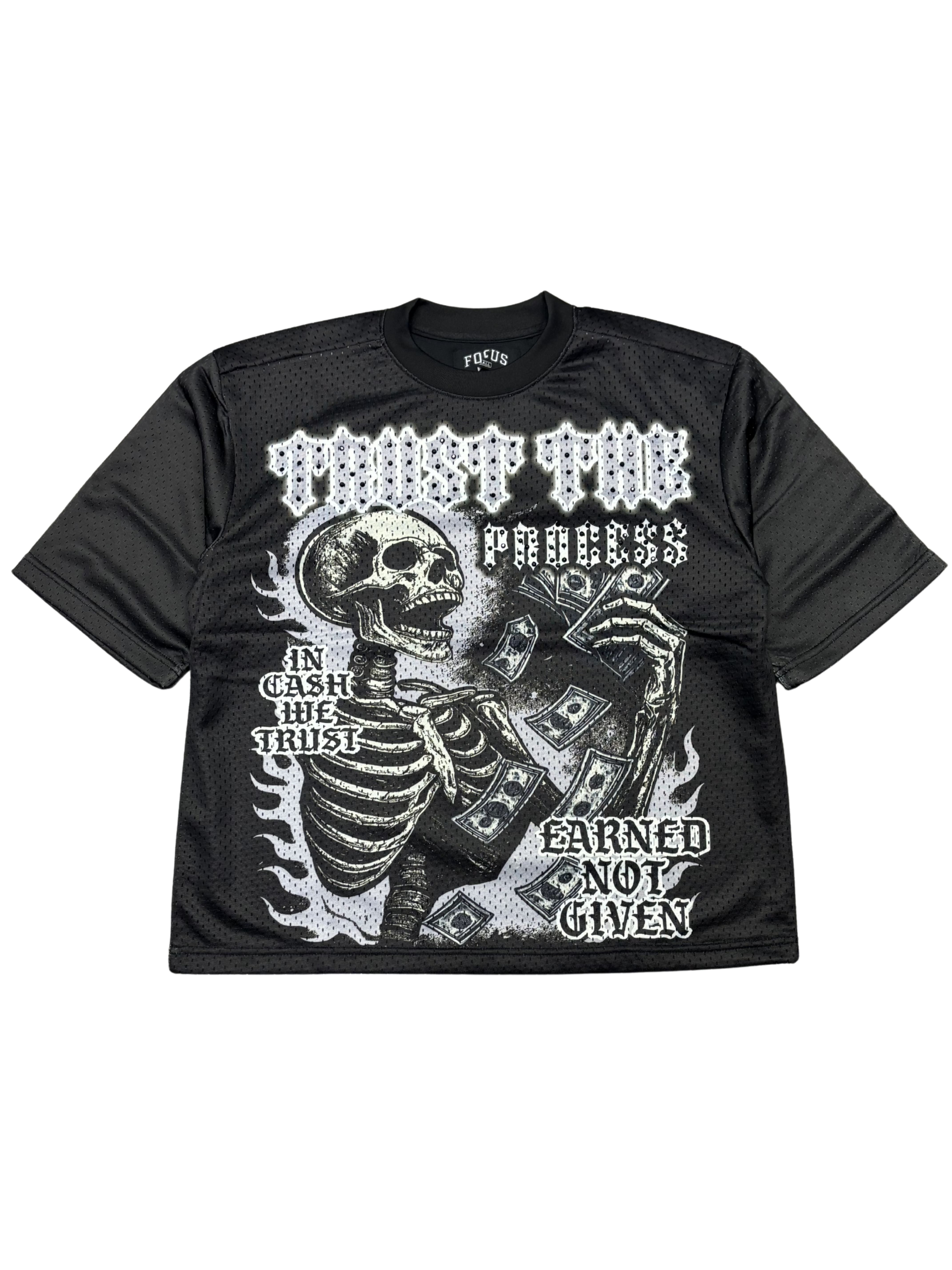 Mens Trust The Process Jersey Shirt