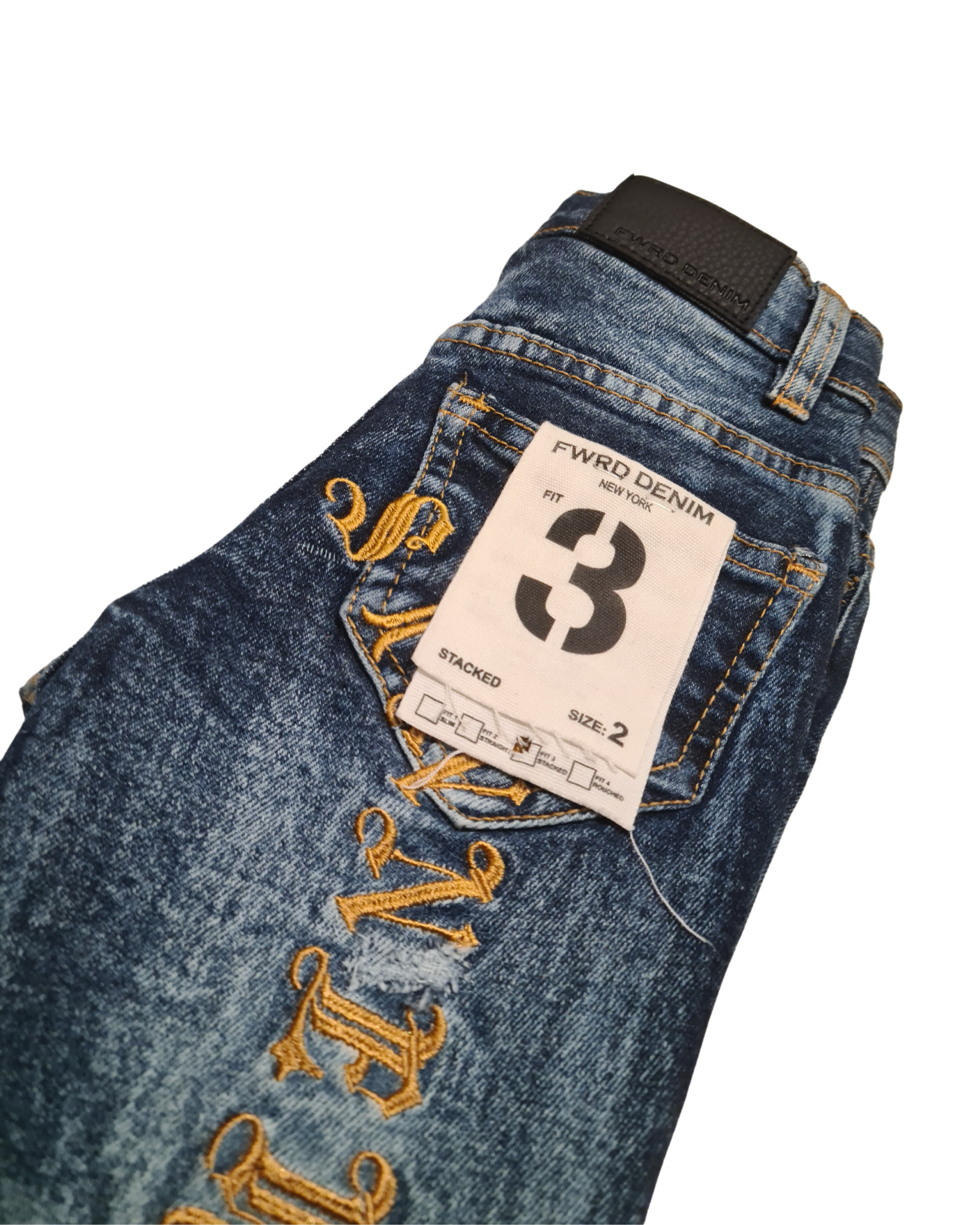 Kids Saints X Sinners Stacked Jeans 33948