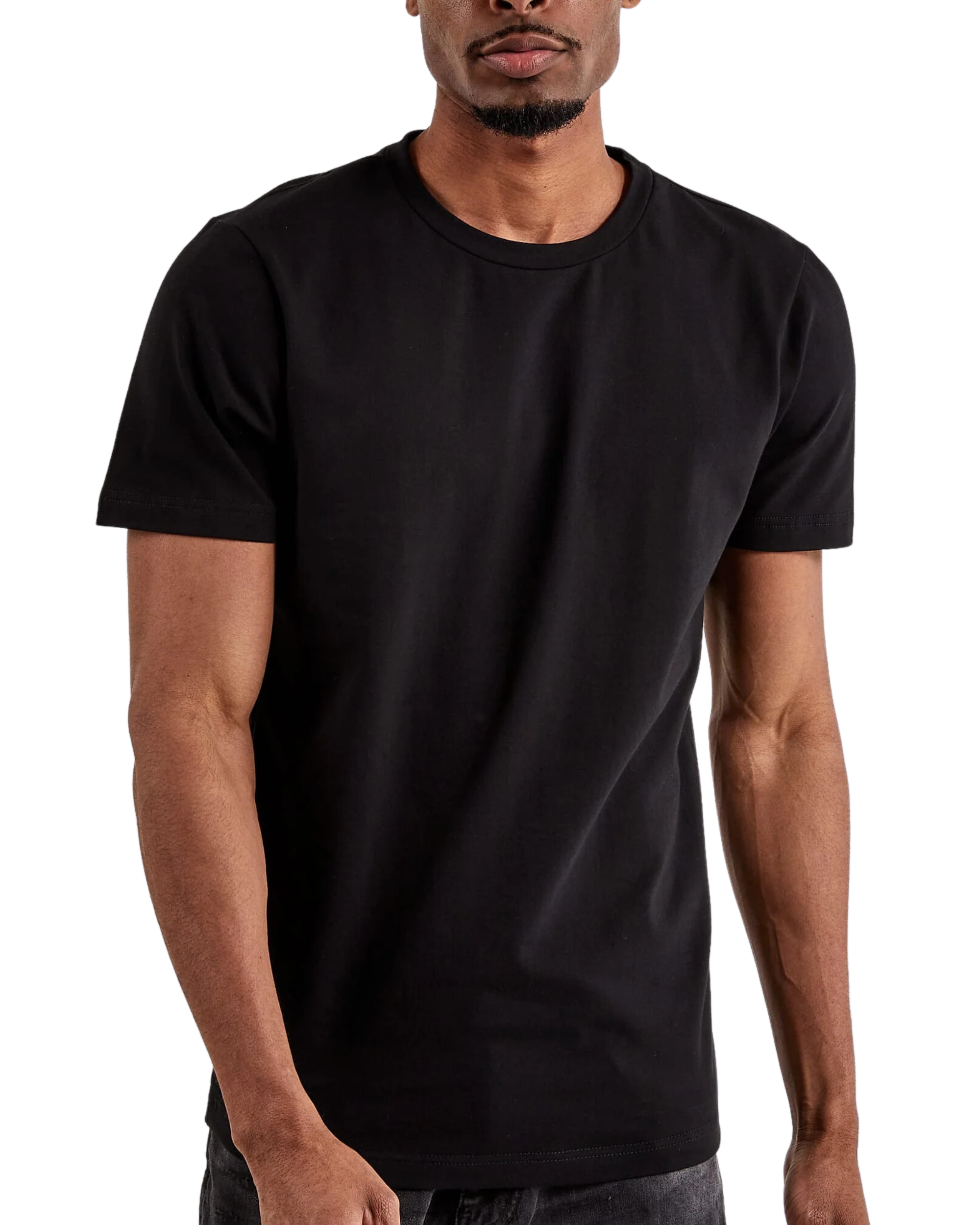 Stretch Silm Fit Basic Tee