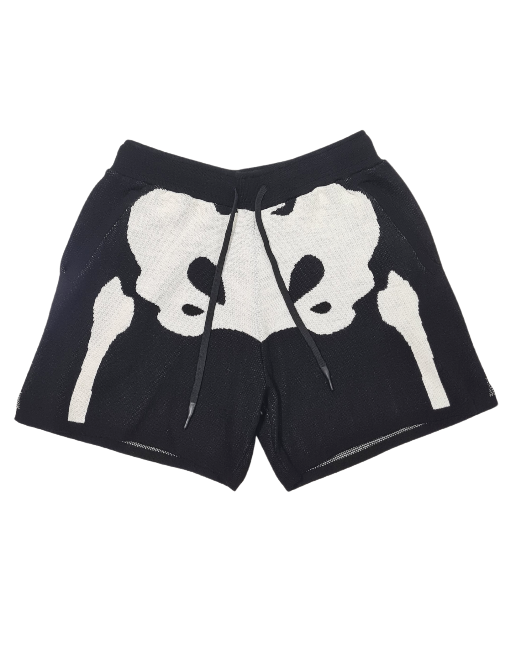 Skeleton Printed Woven Short