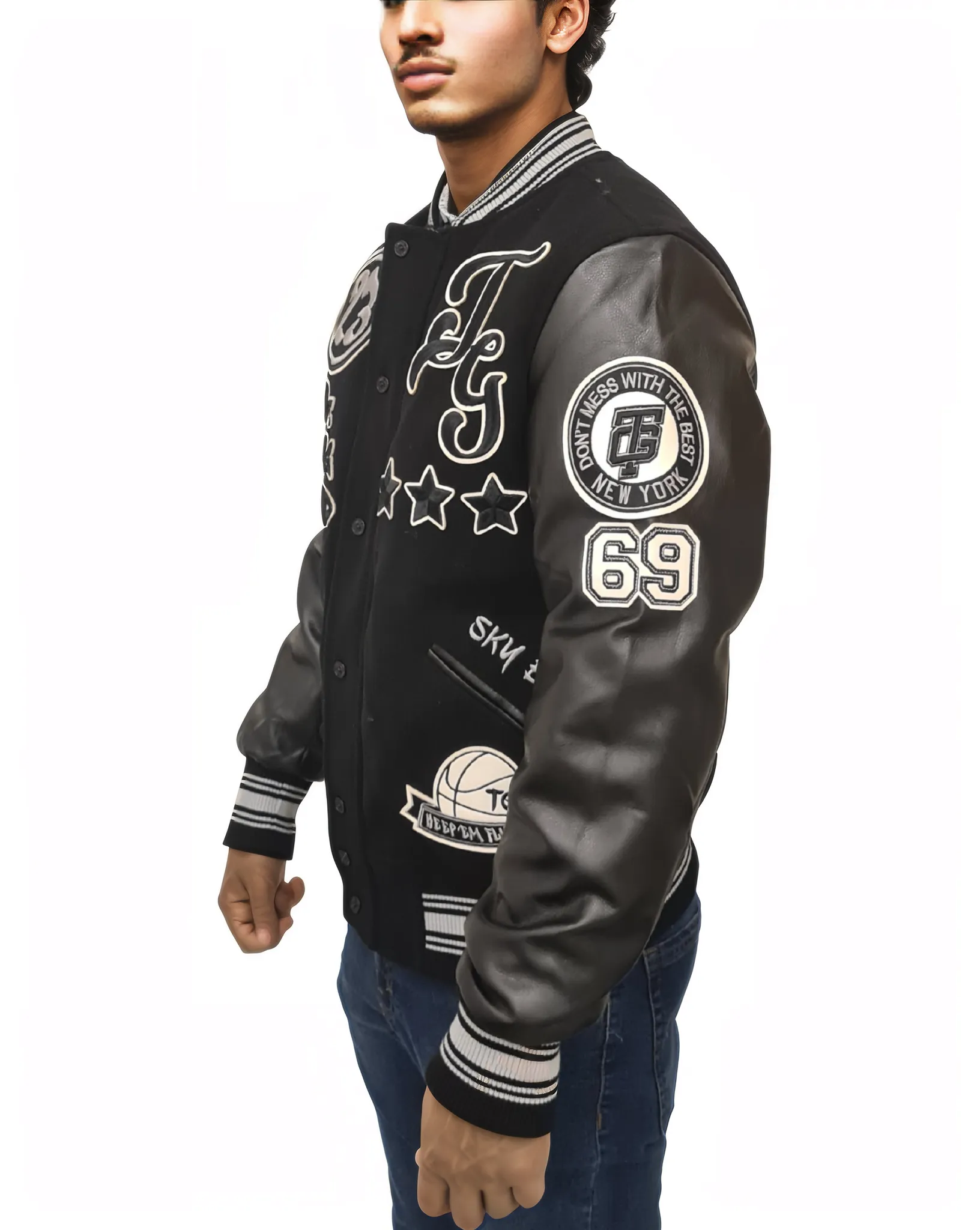 Mens Flying Legend Varsity Jacket 2437