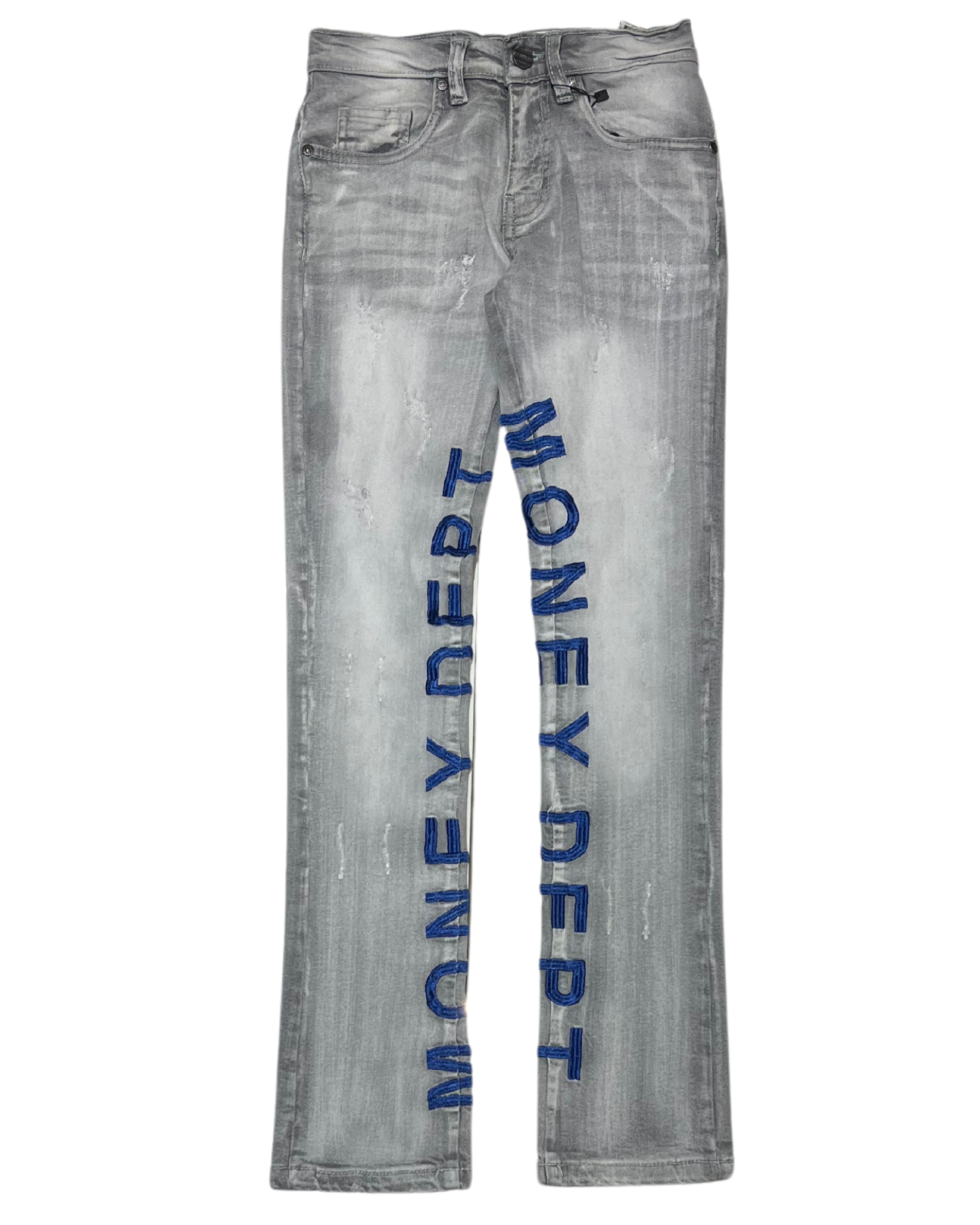 Kids Painted Money Dept Stacked Denim Jeans 330065