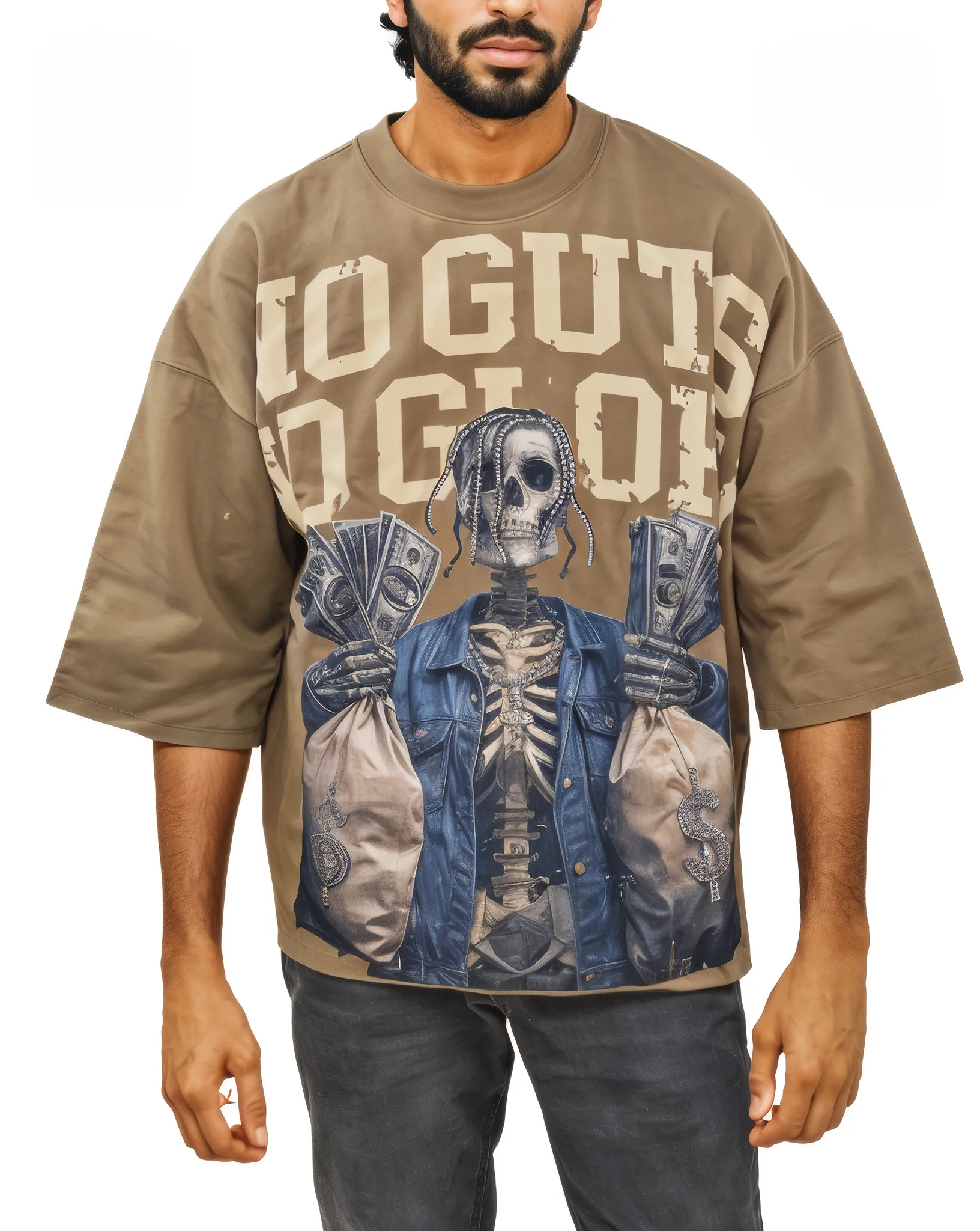 No Guts No Glory Oversized Shirt