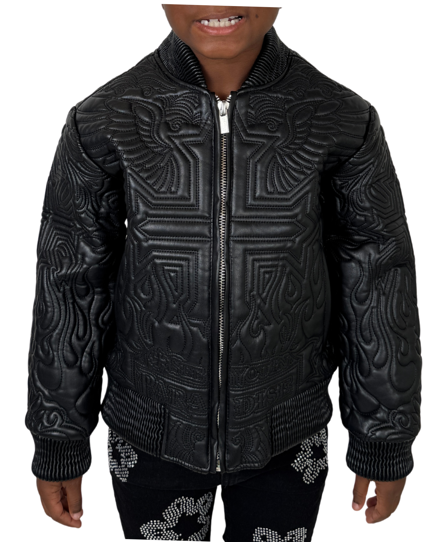 Kids Supreme Christ Art Work Jacket