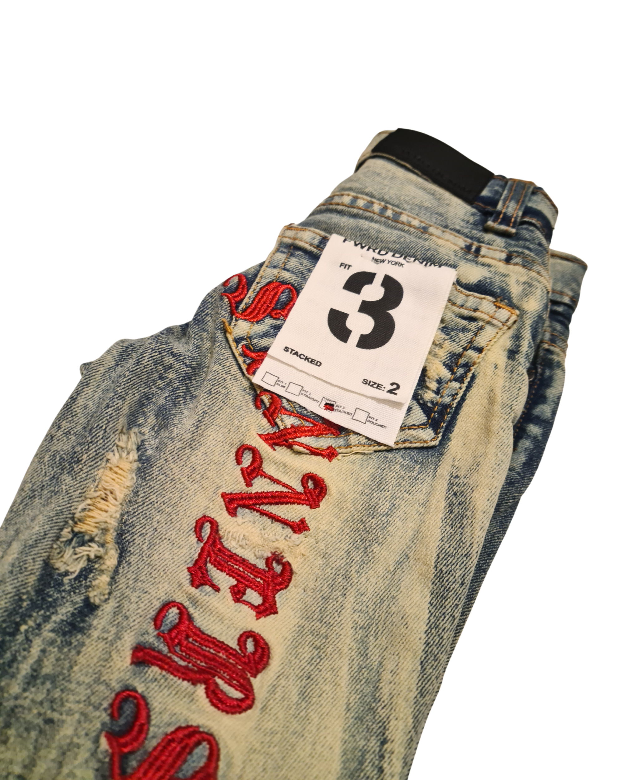 Kids Saints X Sinners Stacked Jeans 33948
