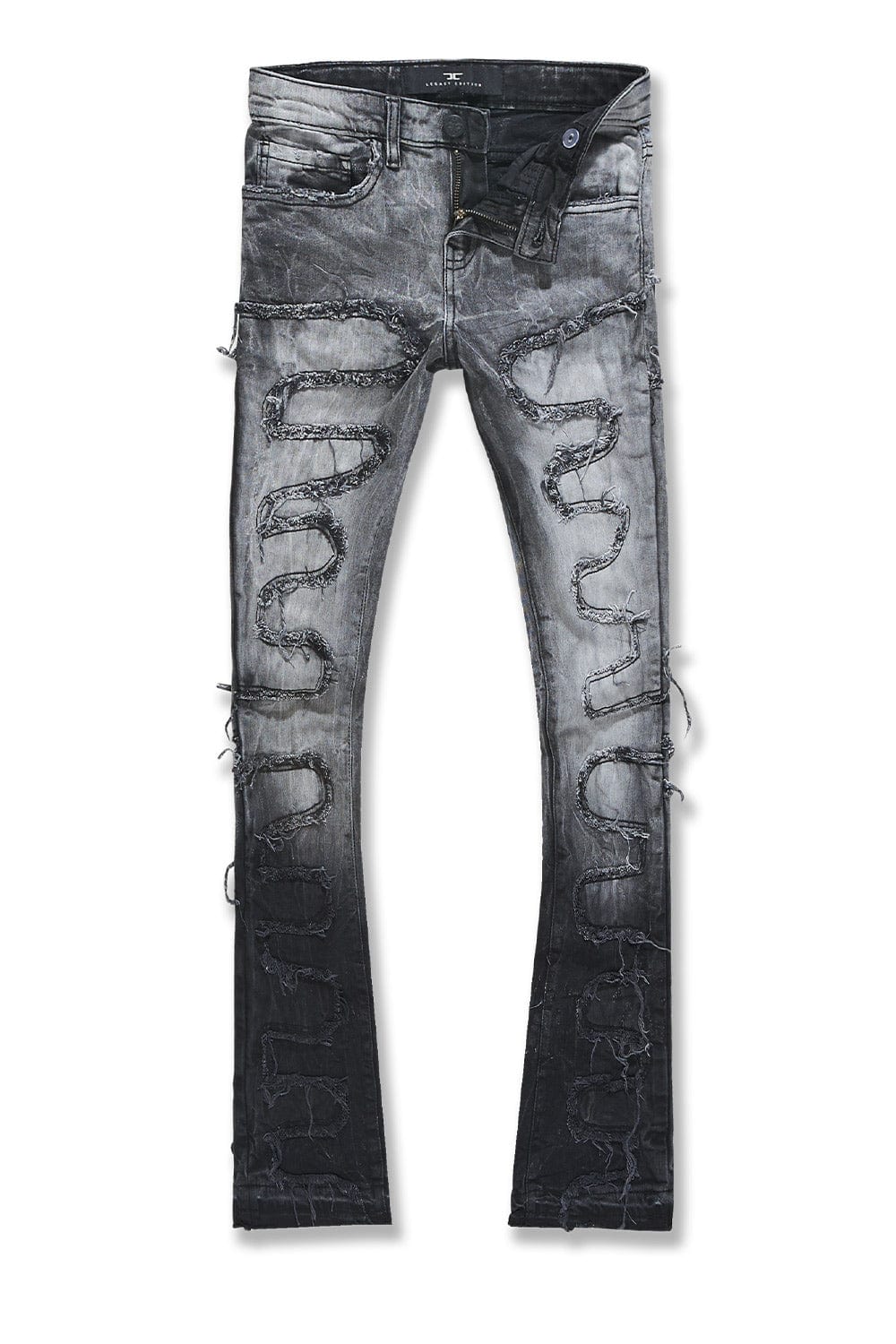 Kids Python Stacked Jeans JTF1130