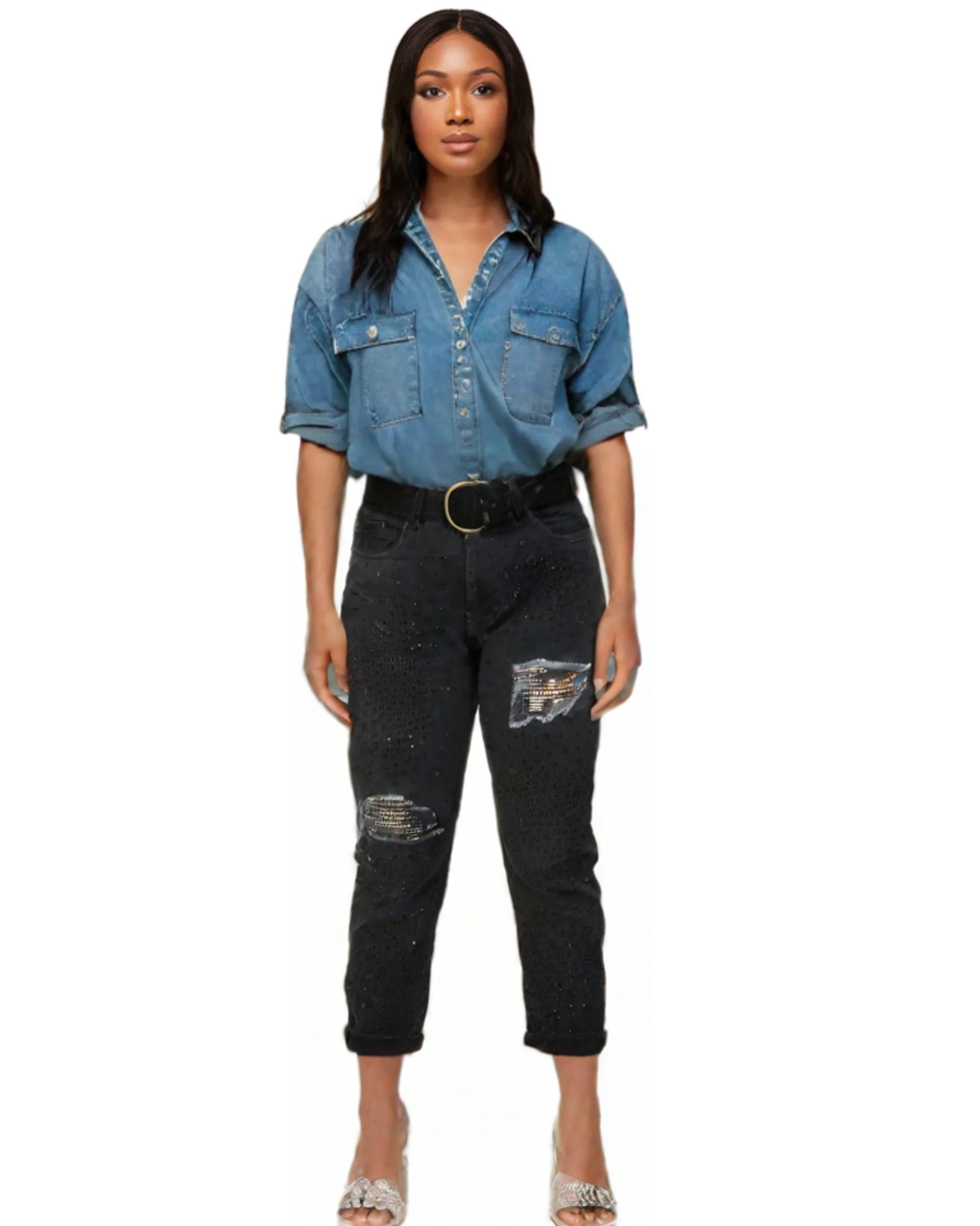 Tint stone Jeans Ms 80429