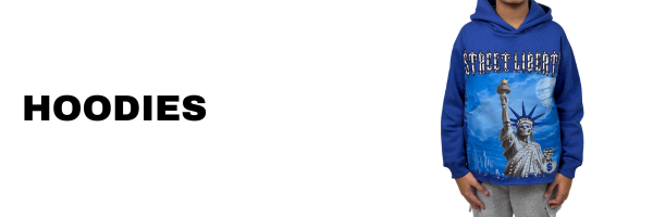 Kids hoodies – pullover and zip-up sweatshirts