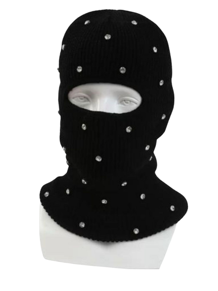 Rhinestone Ski Mask