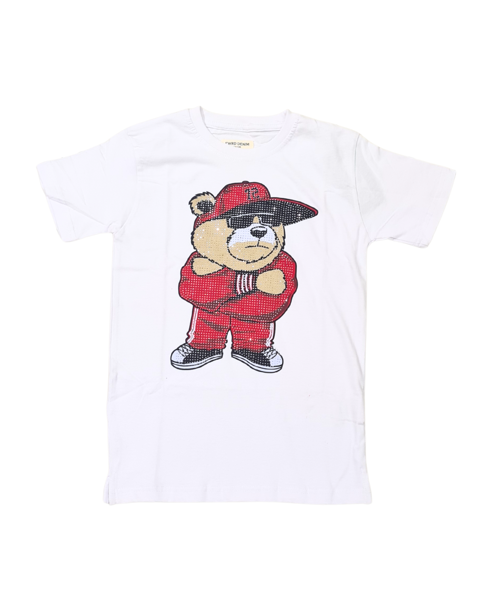 Kids Sparkling Teddy Shirt