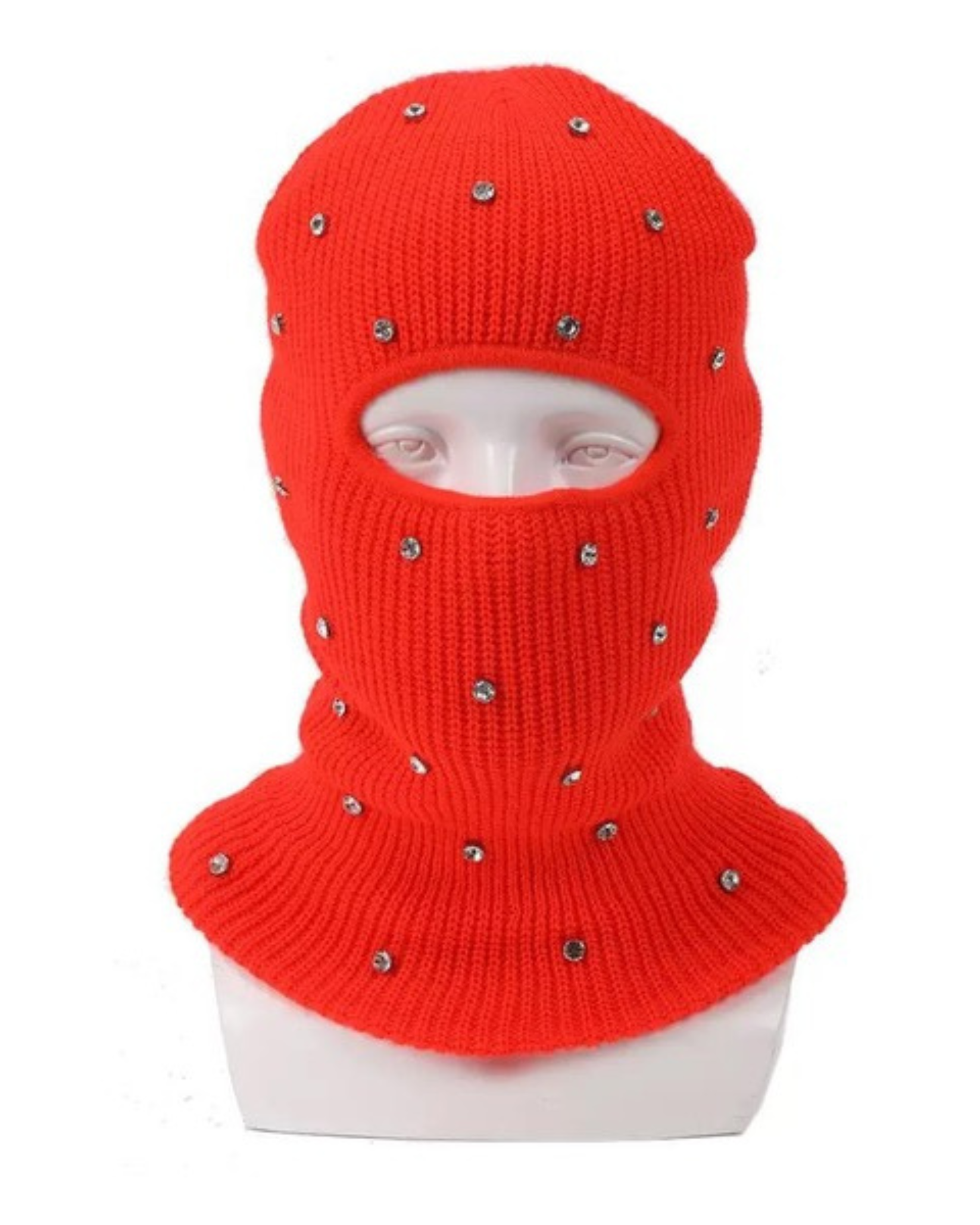 Rhinestone Ski Mask