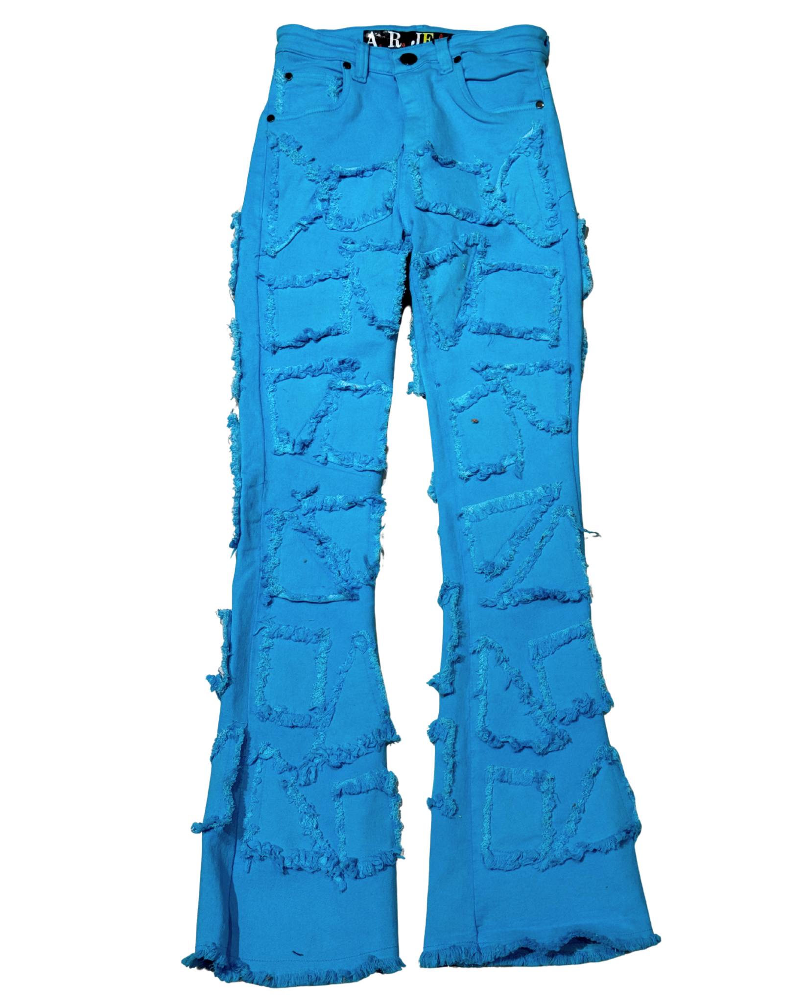 Layered Stacked Jeans ST500