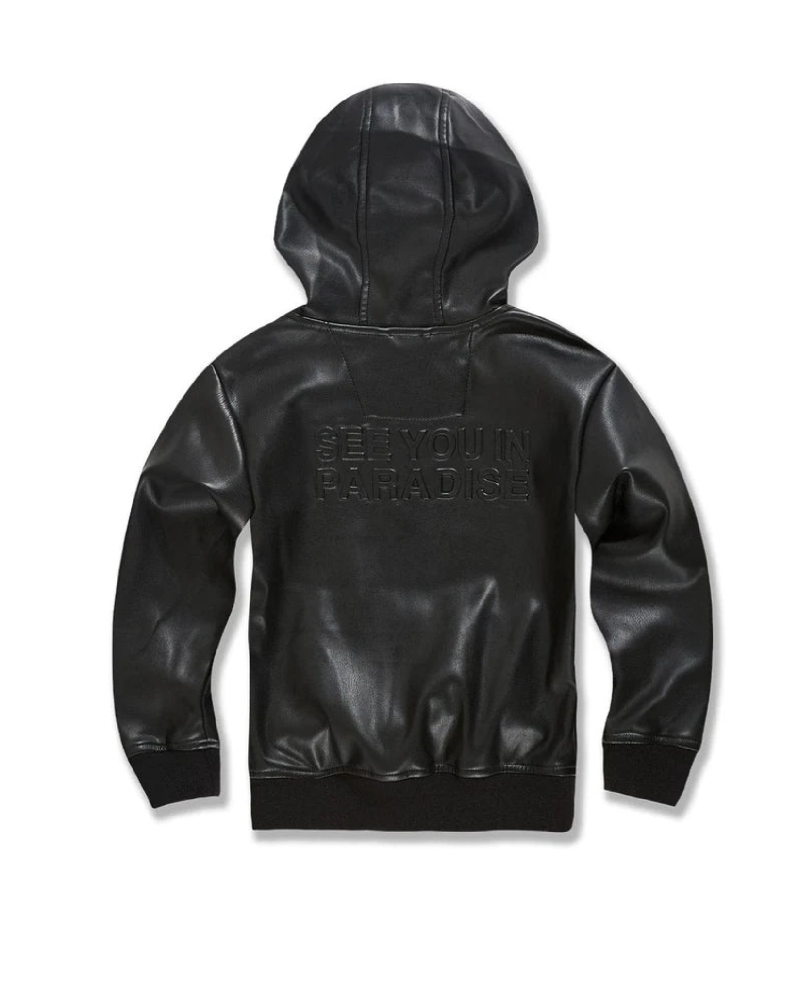 Kids Paradise Leather Pullover Hoodie