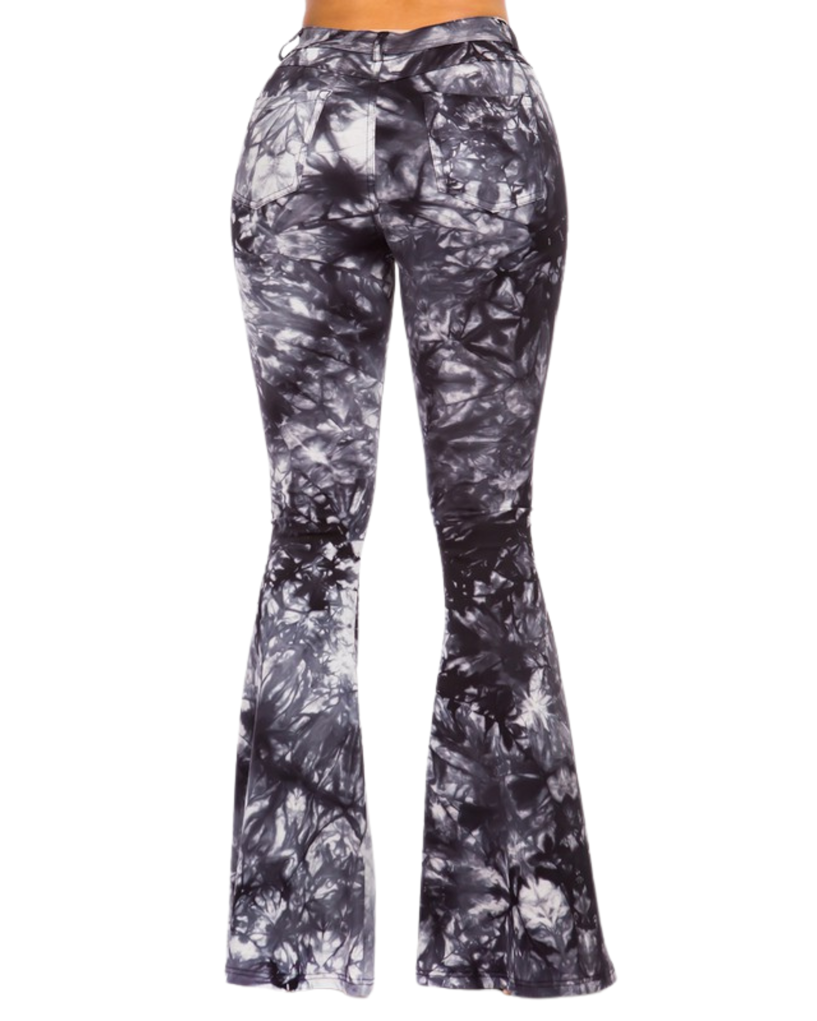 Tie Dye Printed Flared Pant
