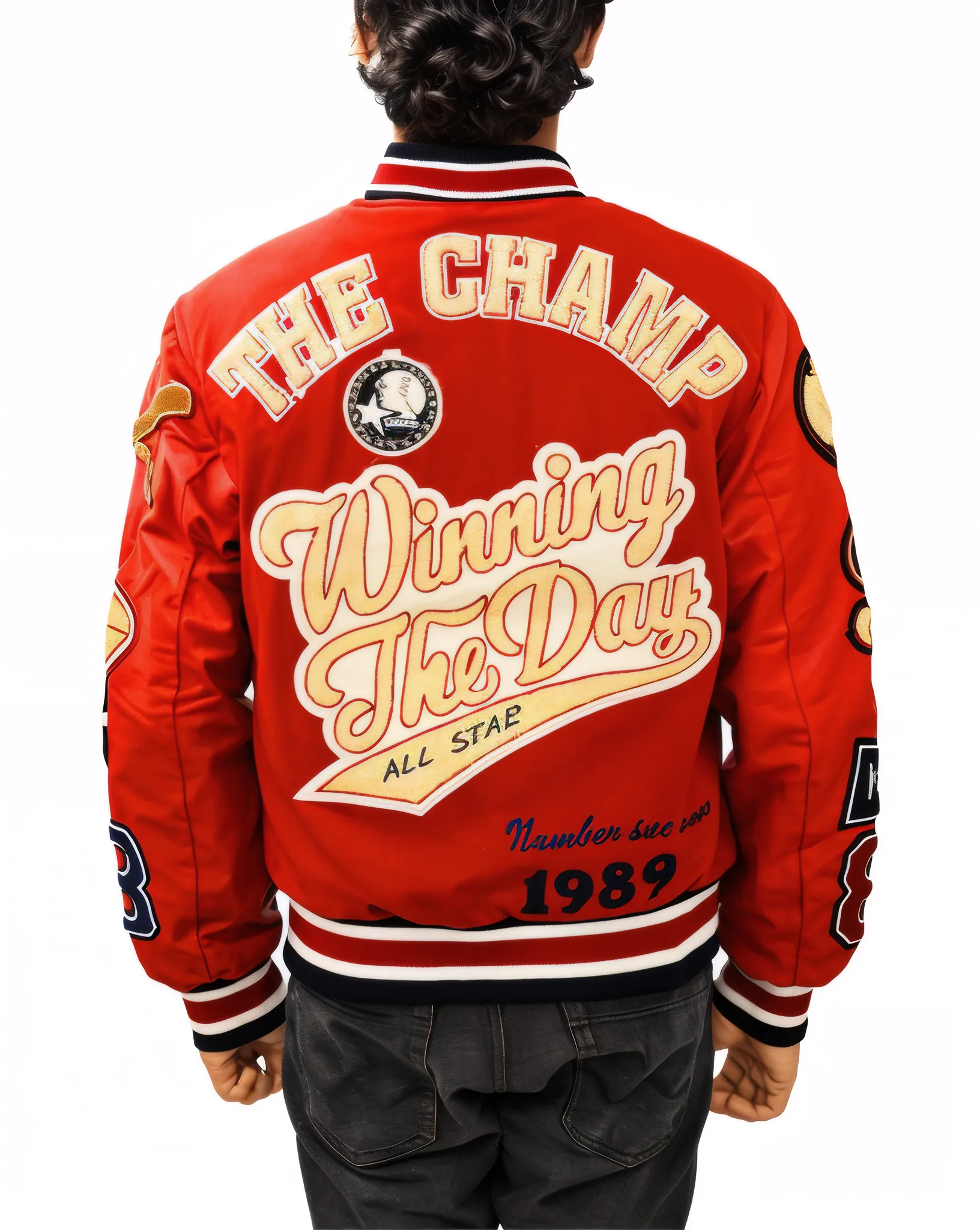 Winning The Day Varsity Jacket
