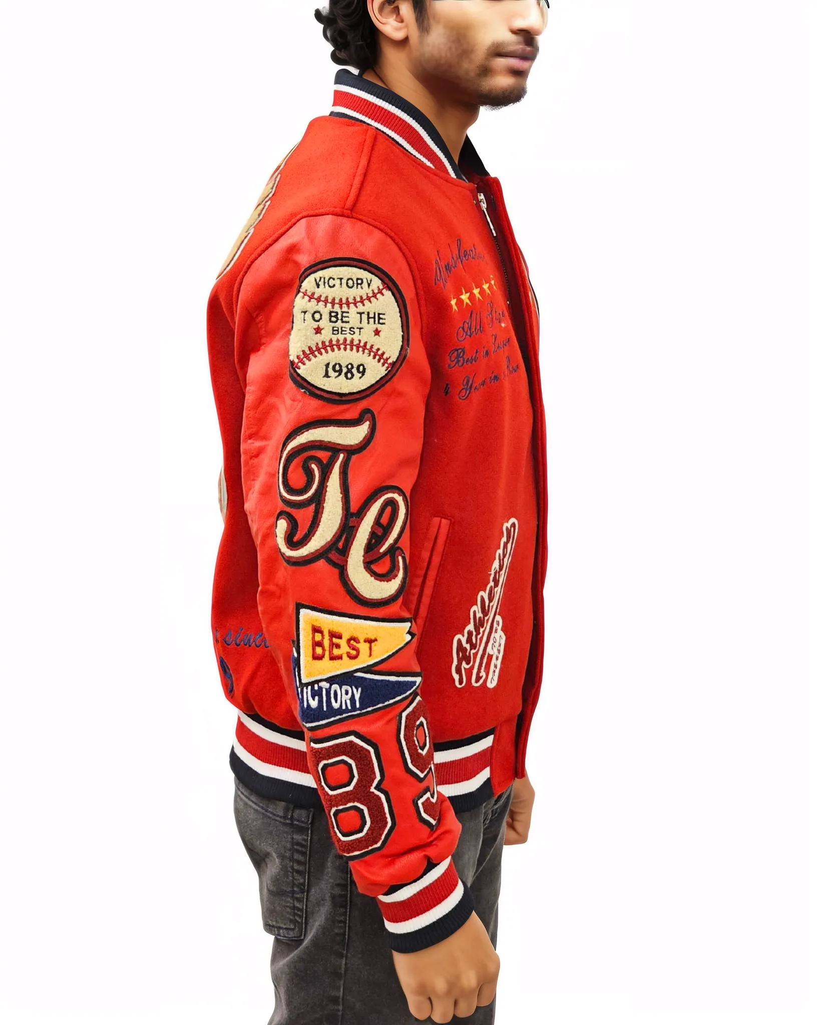 Winning The Day Varsity Jacket