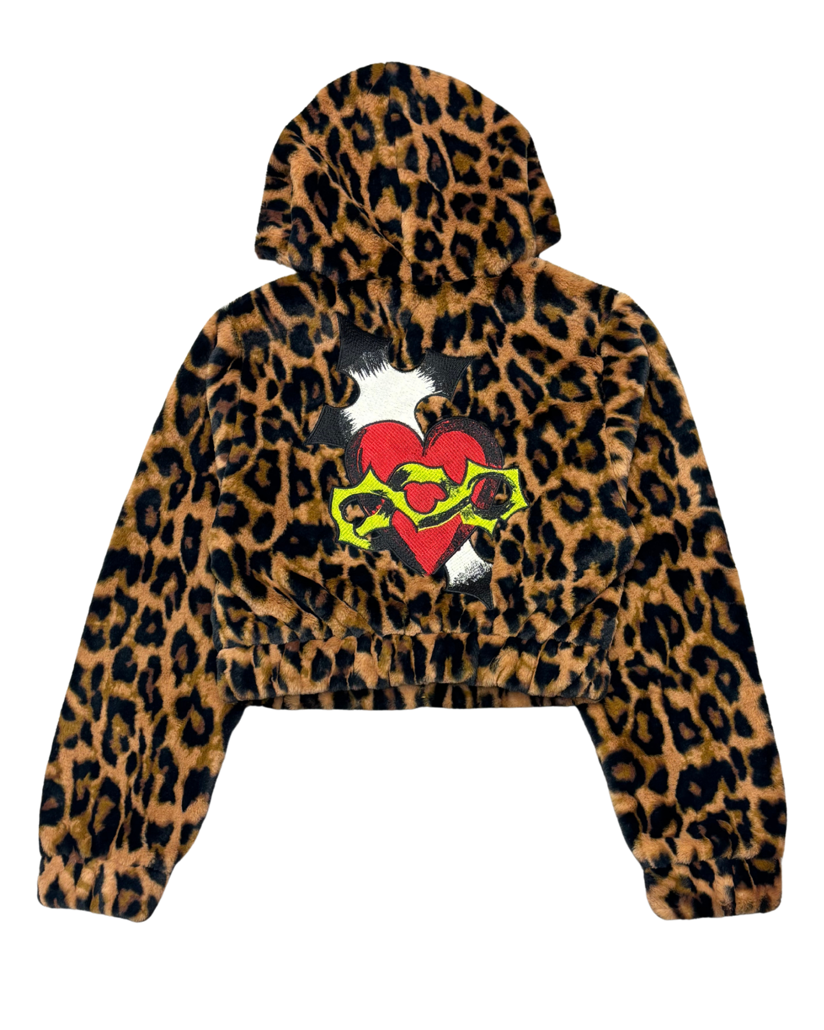 Thorn Heart Zip Front Hoodie