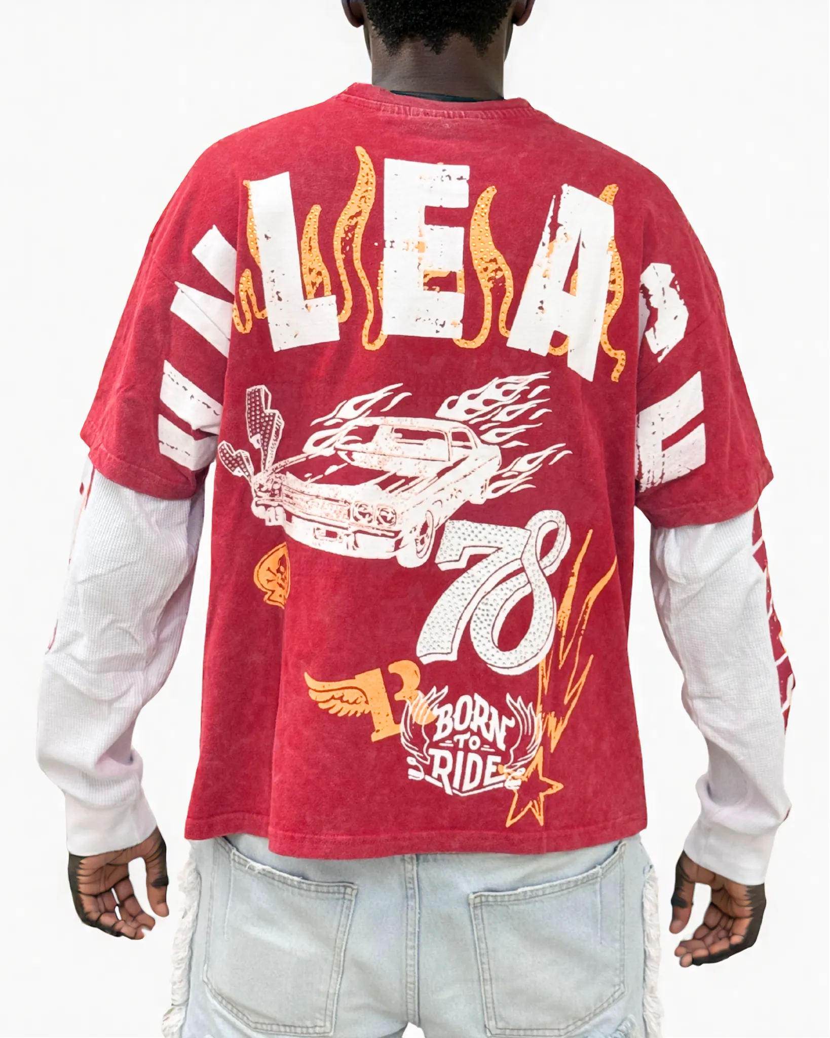 Born To Ride Full Sleeve Shirt