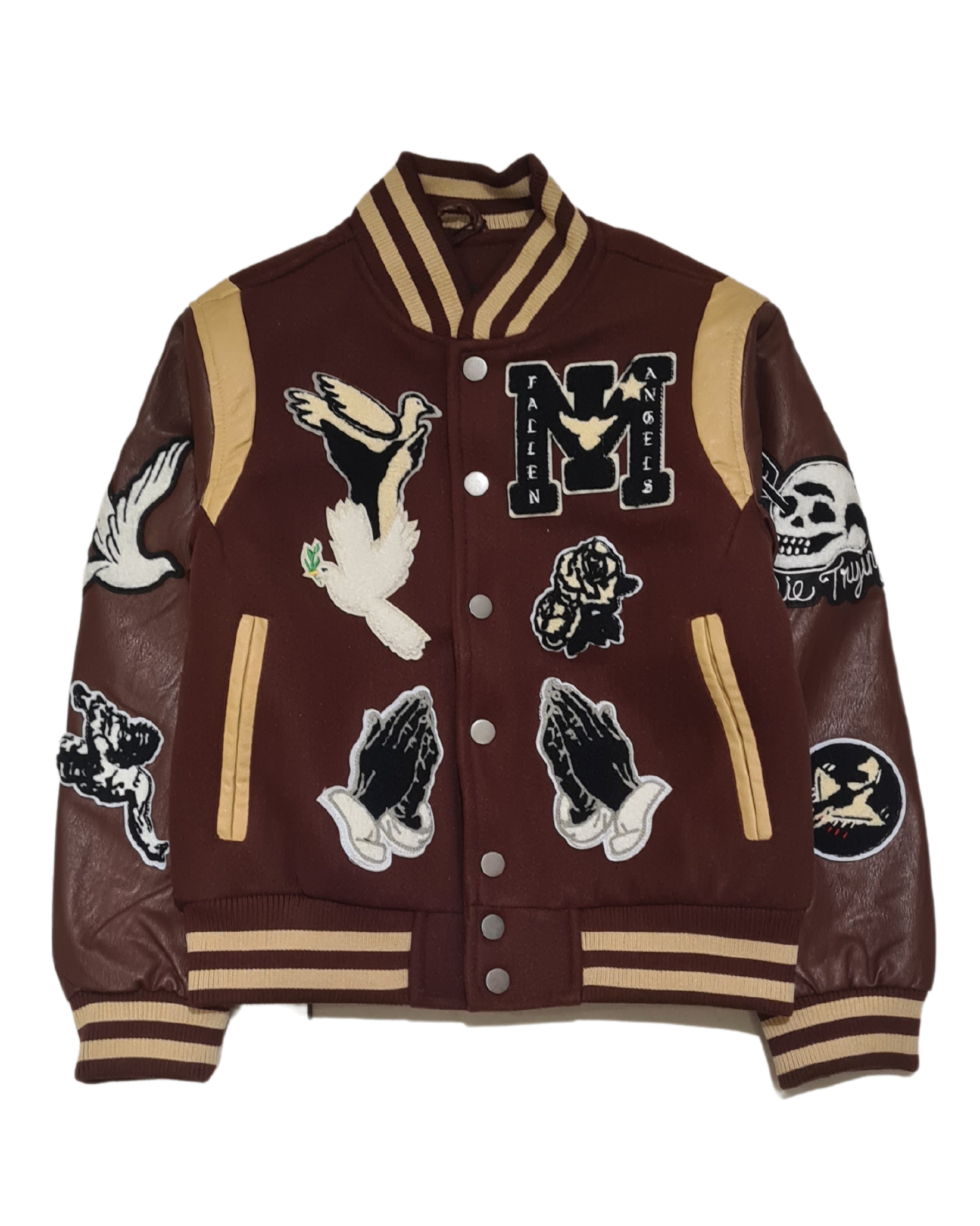 Kids Fallen Angels Varsity Jacket 91647
