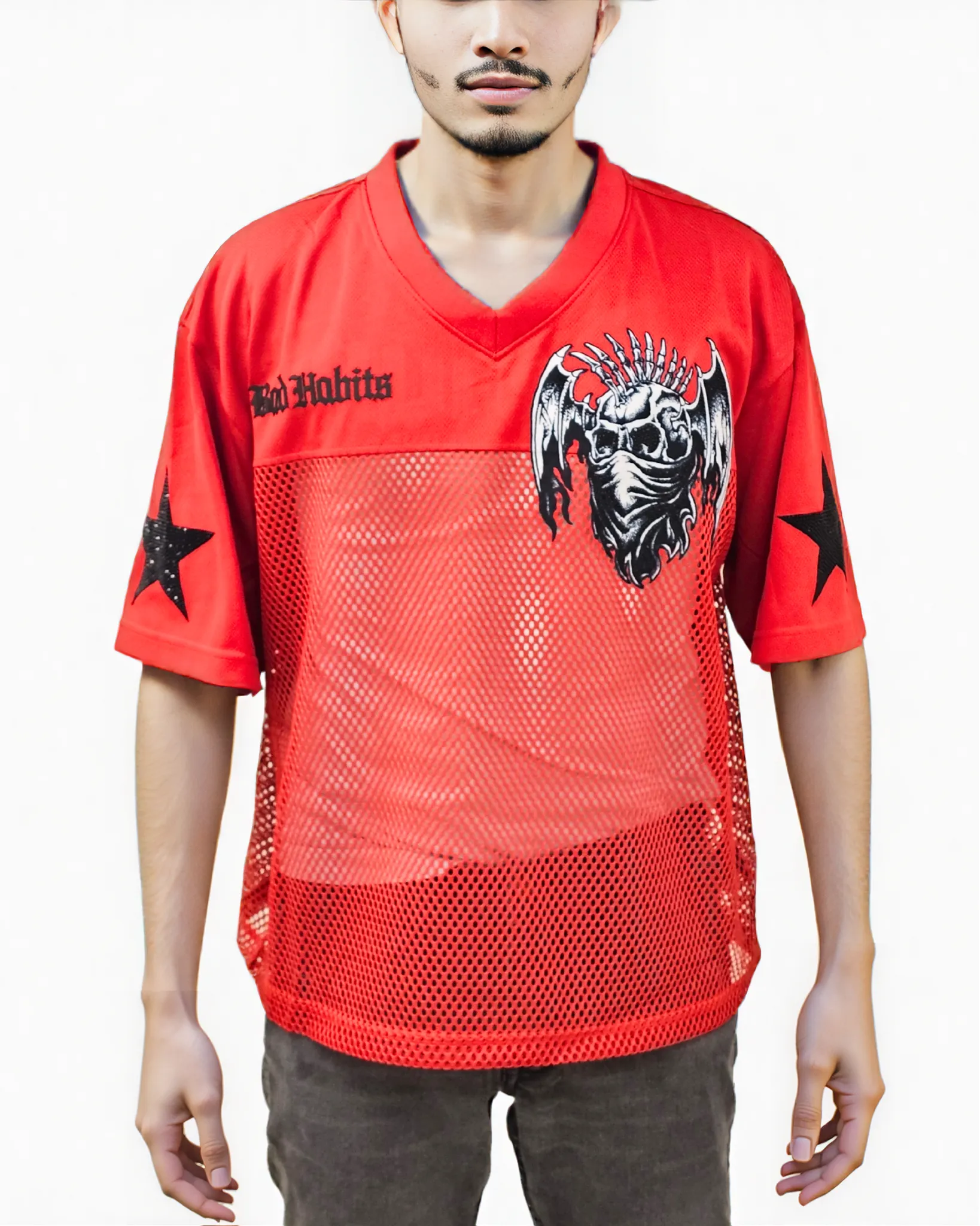 Bad Habits Football Jersey