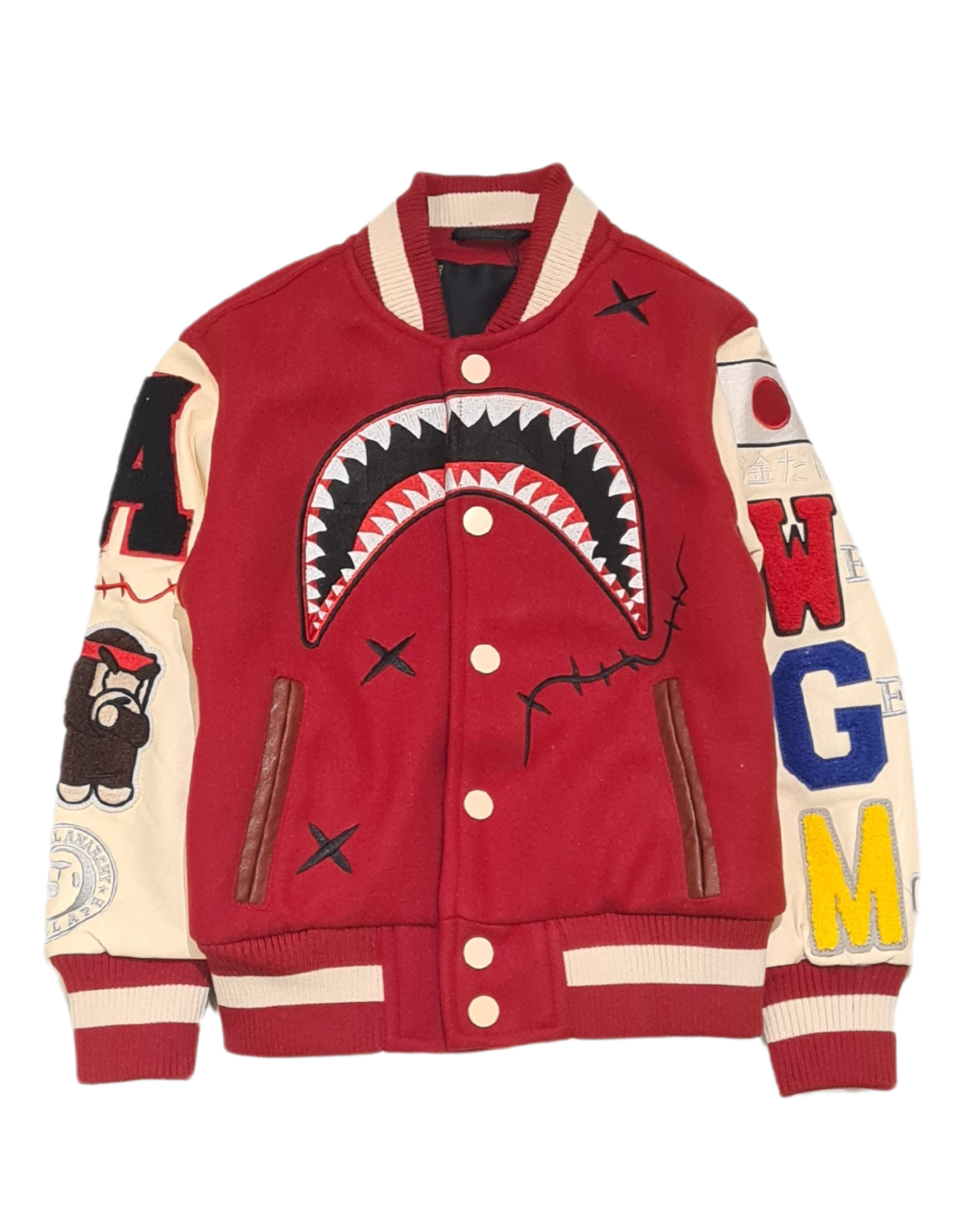 Kids Ape Varsity Jacket