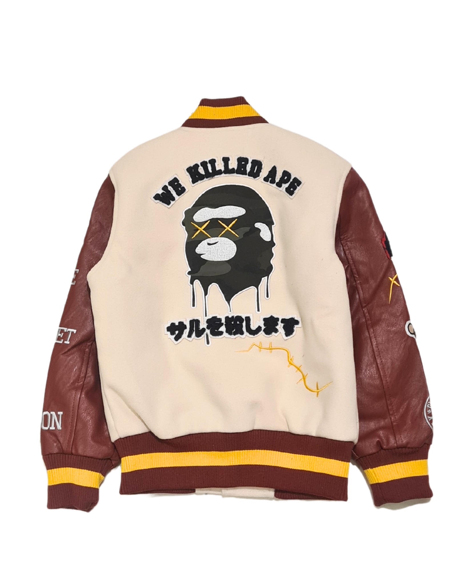 Kids Ape Varsity Jacket