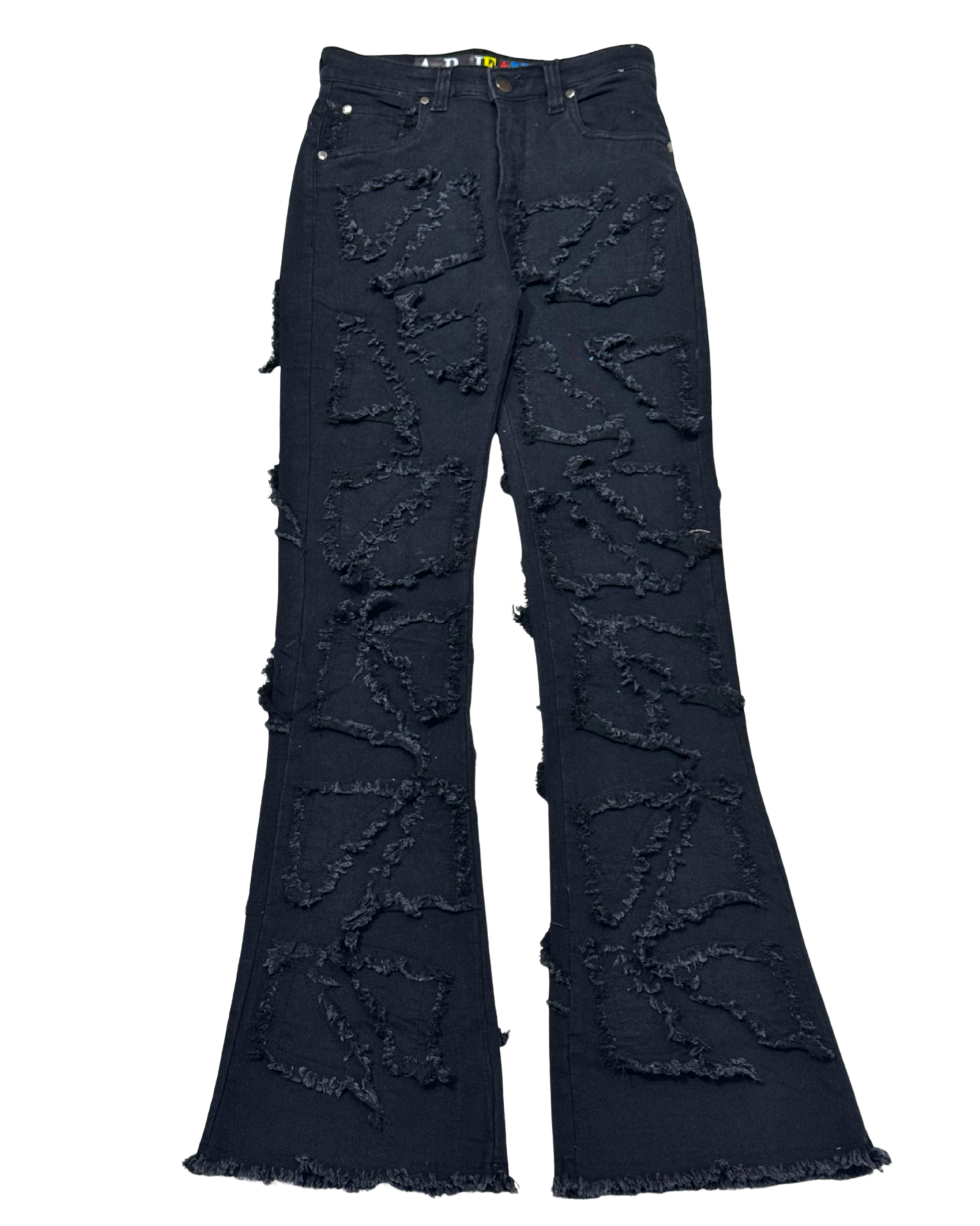 Layered Stacked Jeans ST500