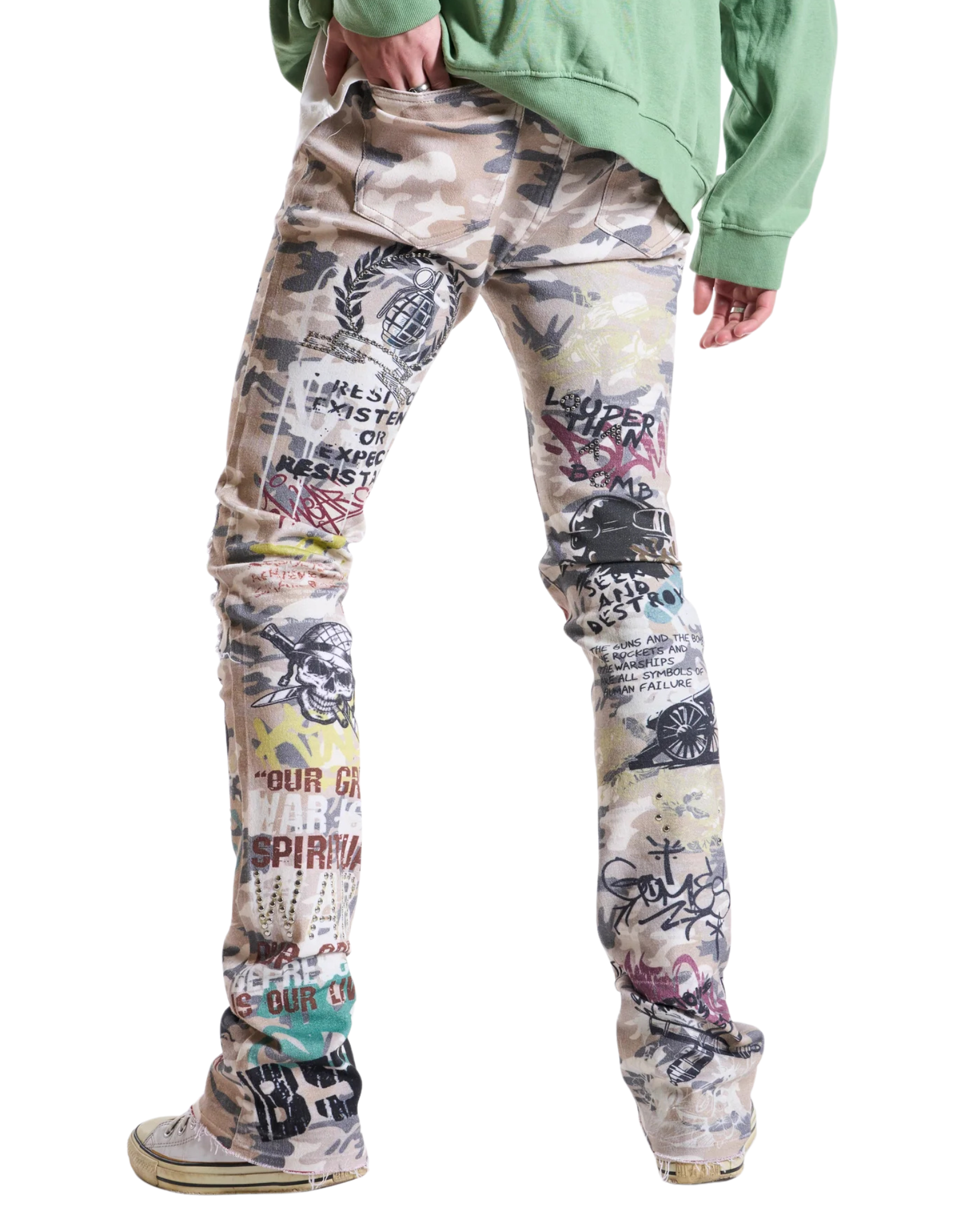 Stacked Fit Jean M8401T