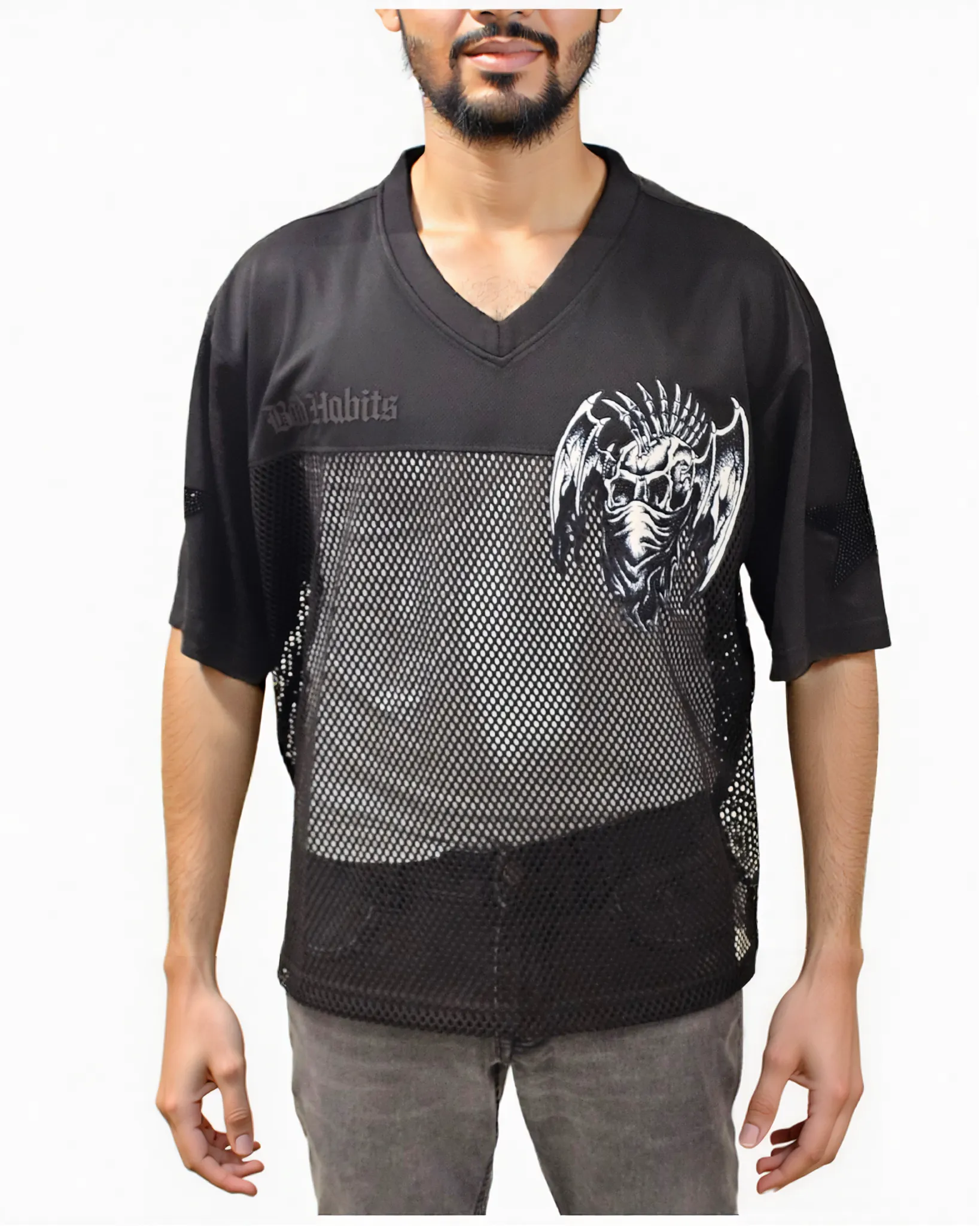 Bad Habits Football Jersey