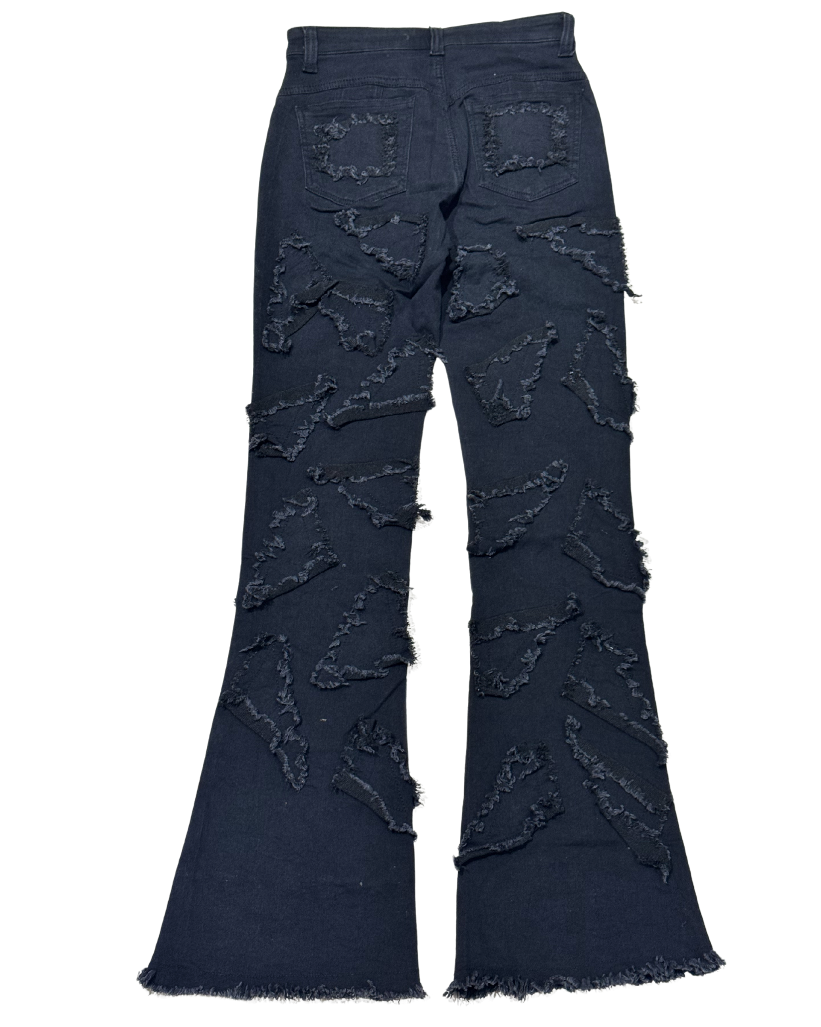 Layered Stacked Jeans ST500