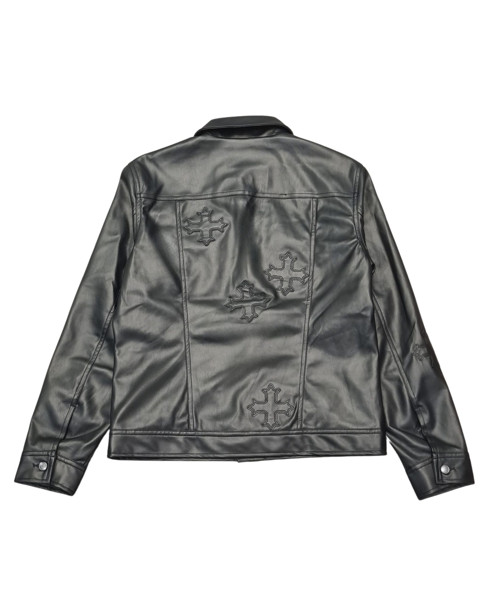 Crosses Leather Jacket
