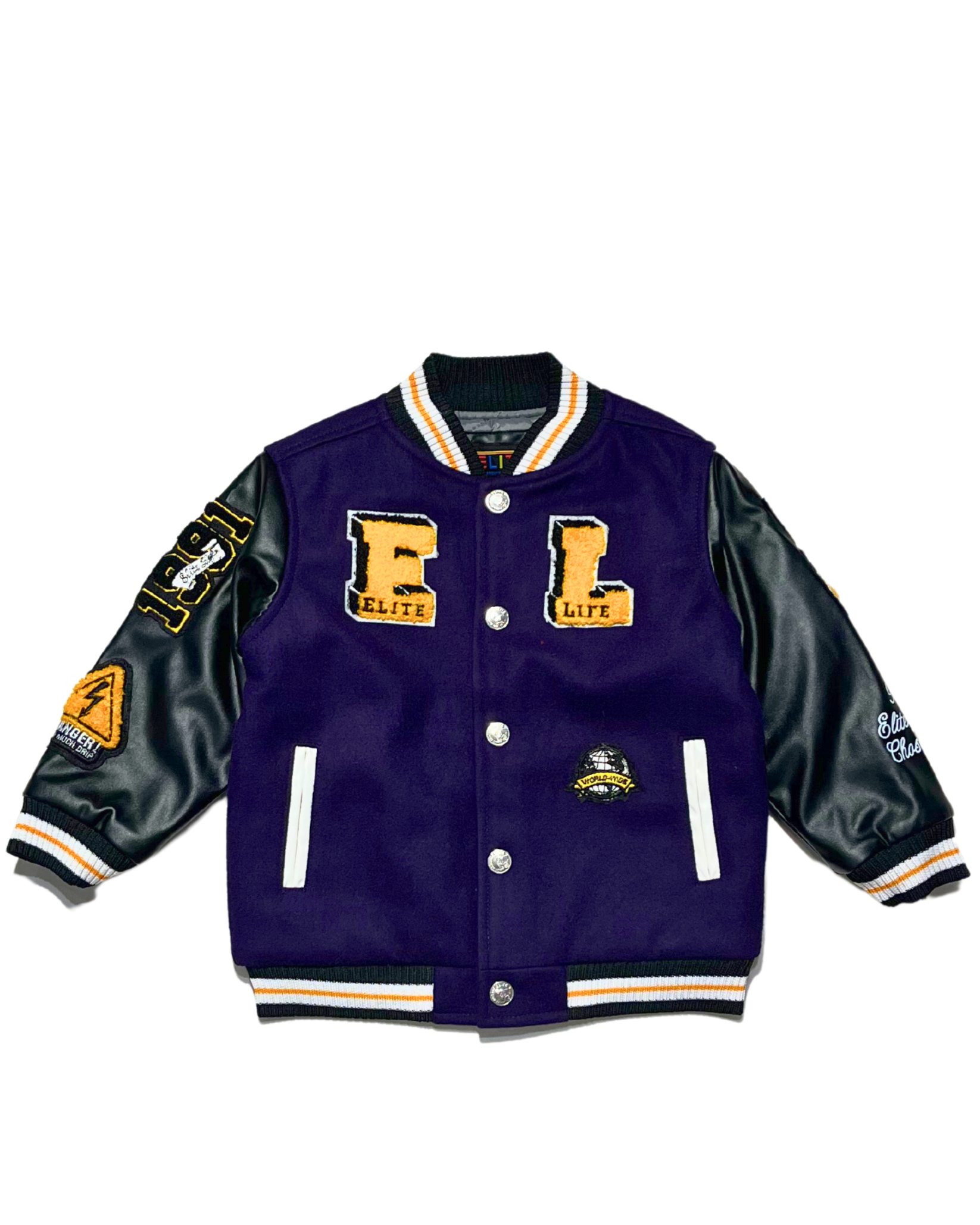 Kids Just Elite Varsity Jacket