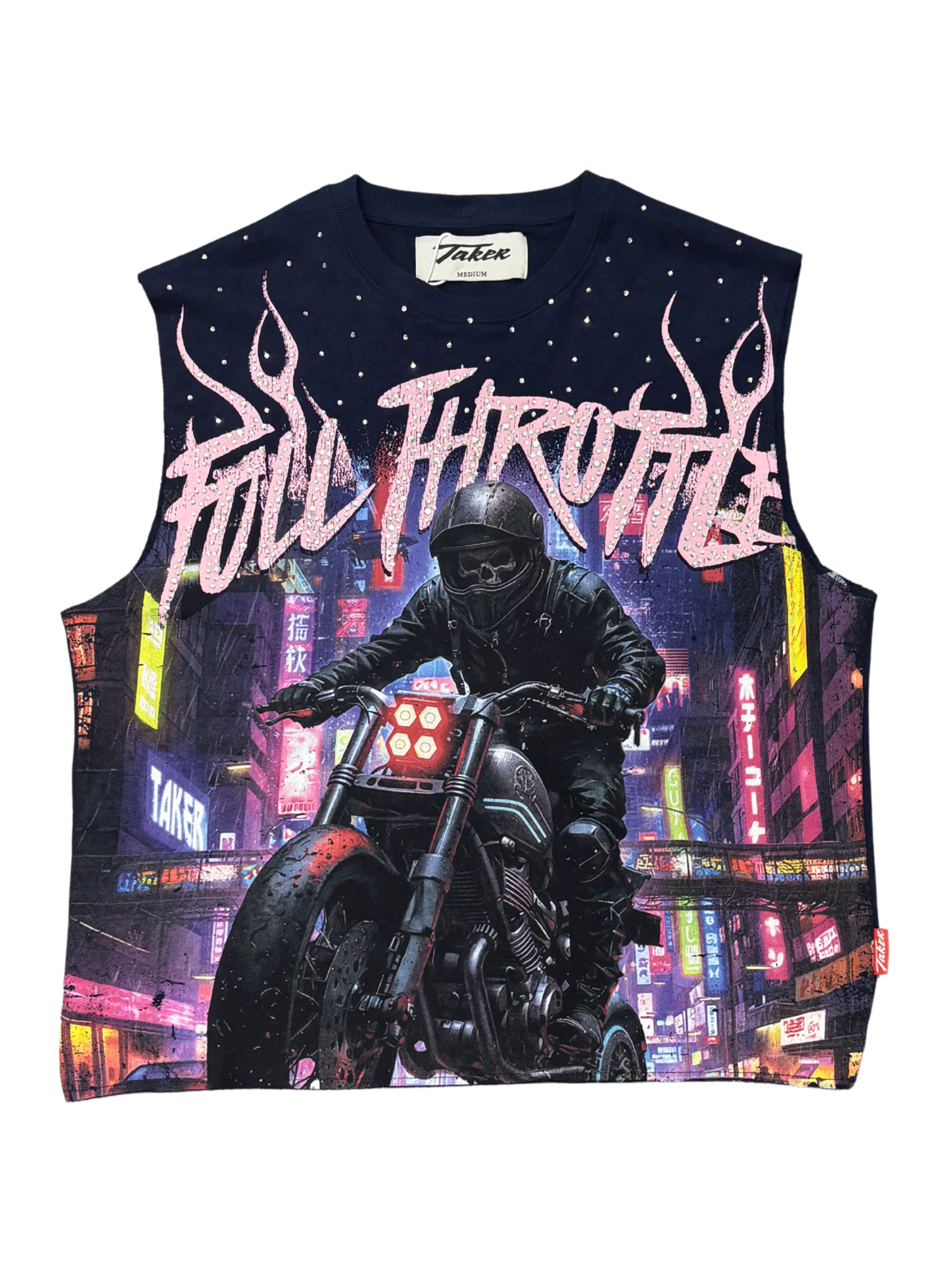 Mens Full Throttle Half Sleeve Shirt
