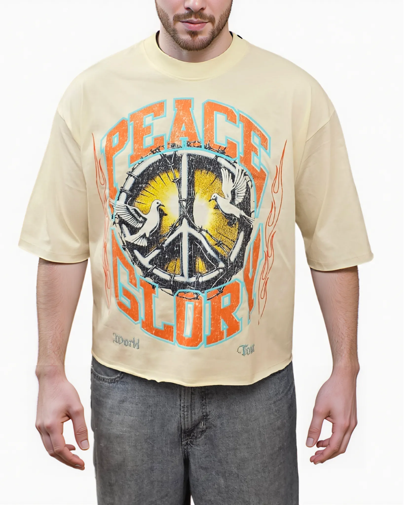 Peace Glory Oversize Shirt