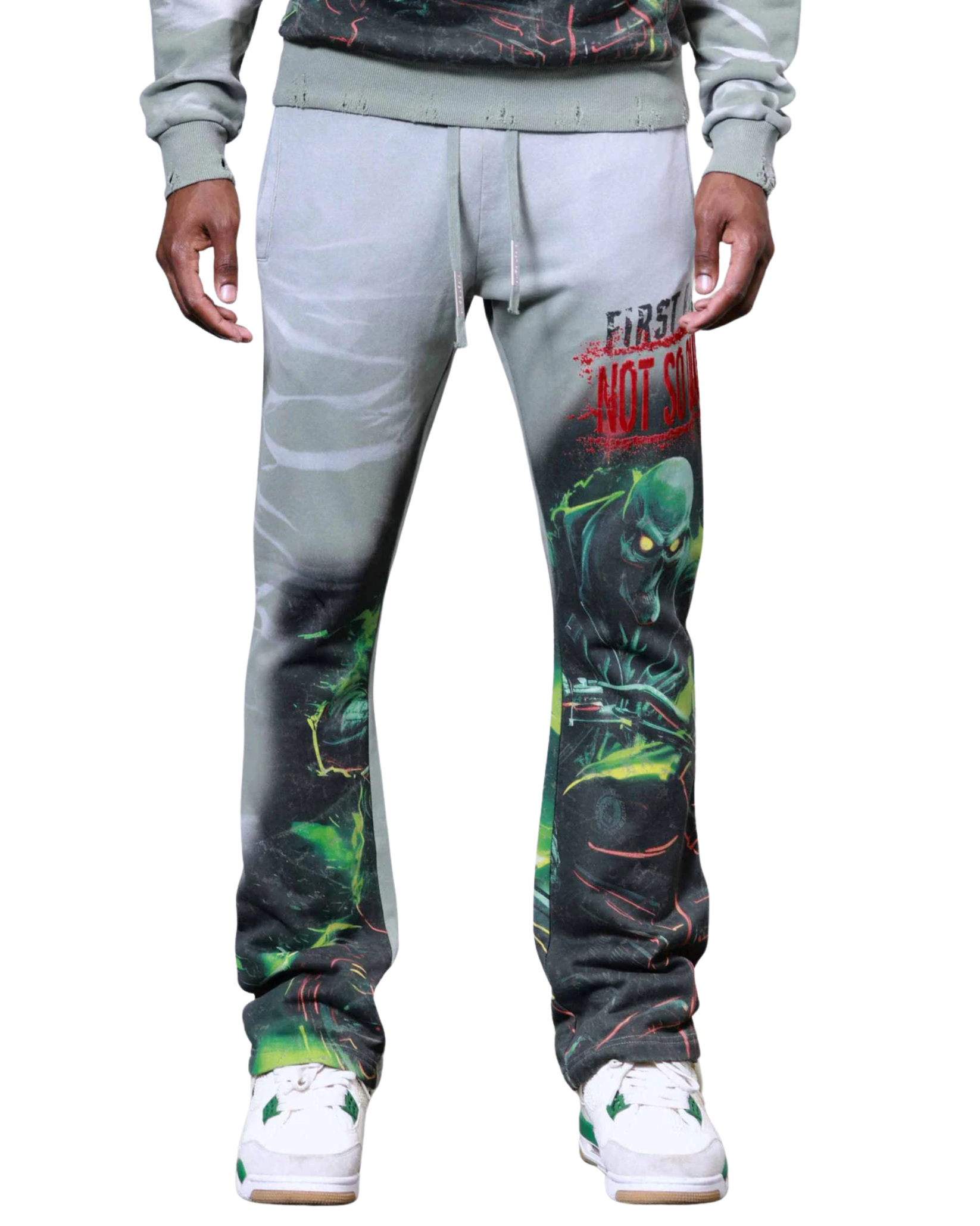 Ghost Rider Stacked Sweatpants