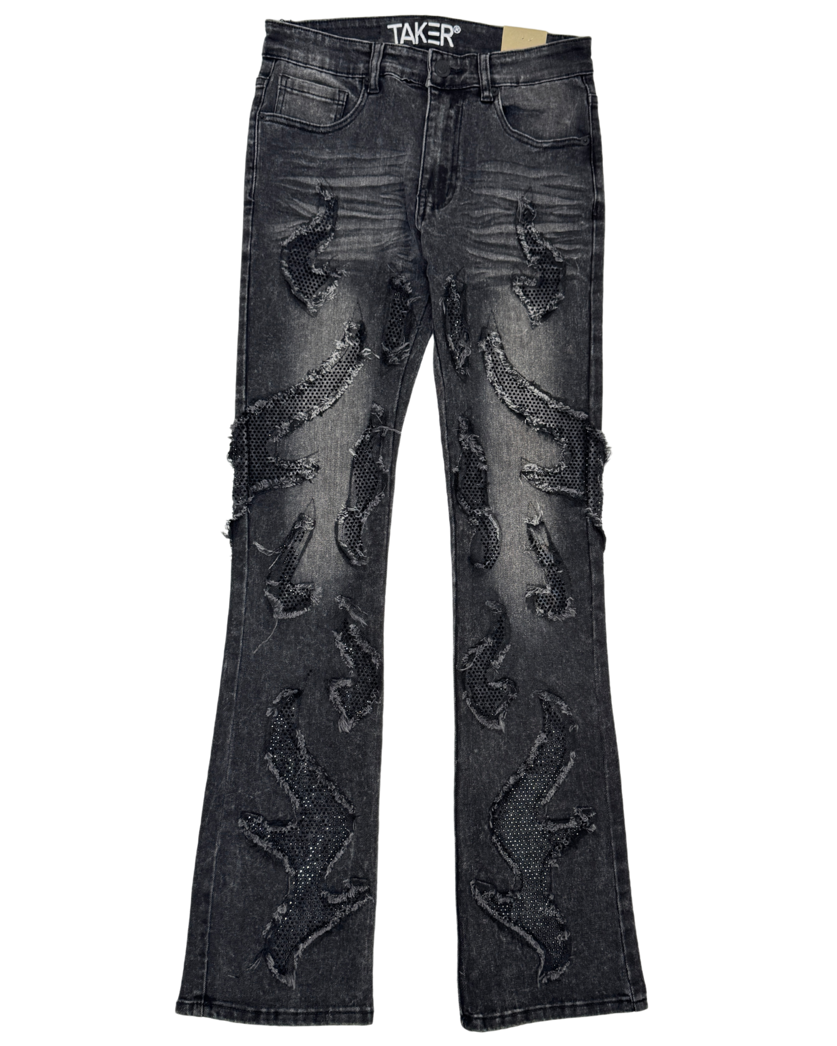 Stacked Flare Fit Jean T5008